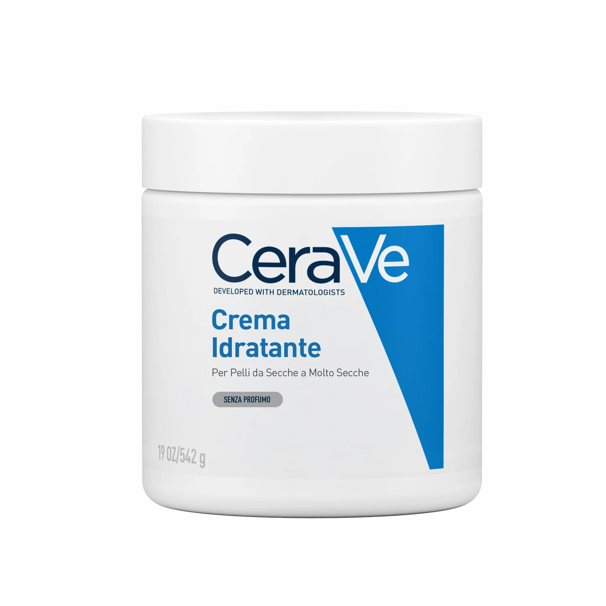 CeraVe Crema Idratante Viso e Corpo, Per Pelli da Secche a Molto Secche, Azione Protettiva e Ripristino della Barriera Cutanea, Con 3 Ceramidi e Acido Ialuronico + Routine Correlate a Questo Prodotto