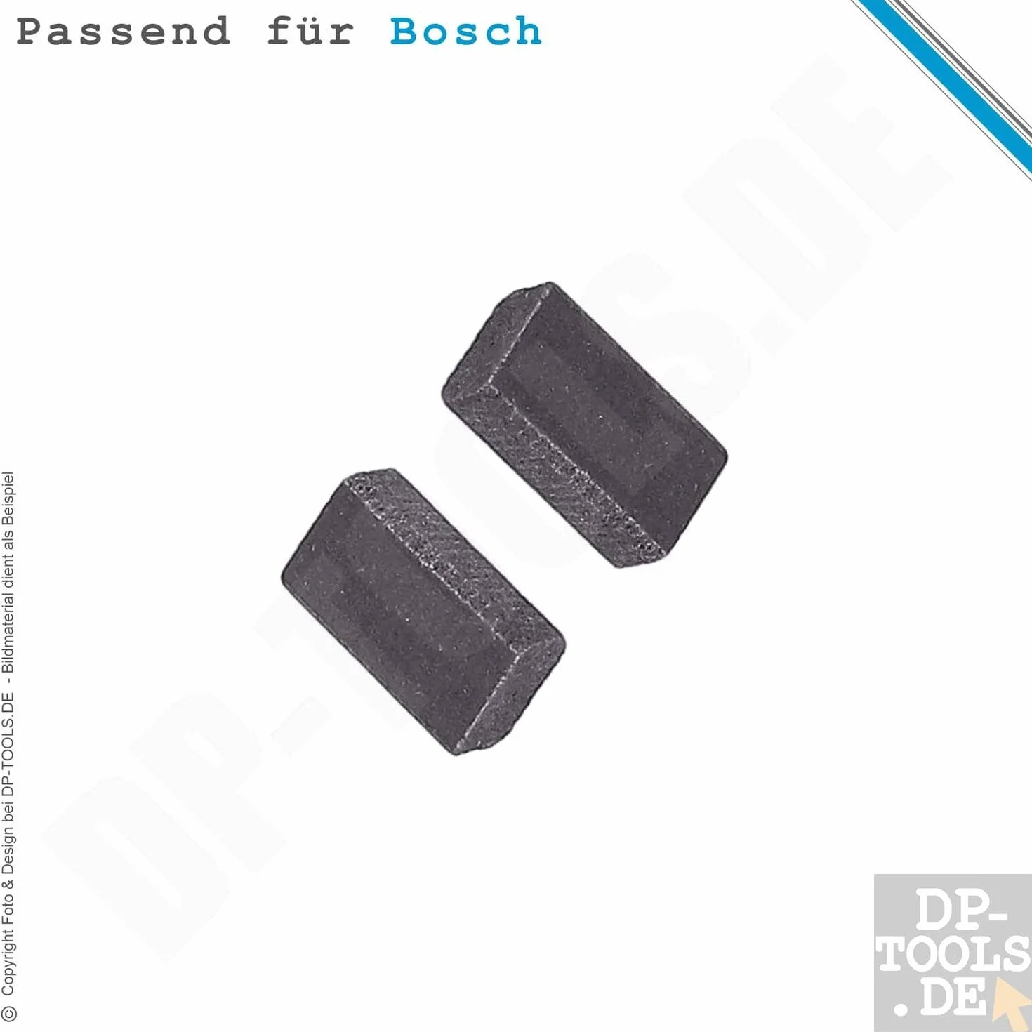 Escobillas de carbón para Bosch GST 90 E 5 x 8 mm