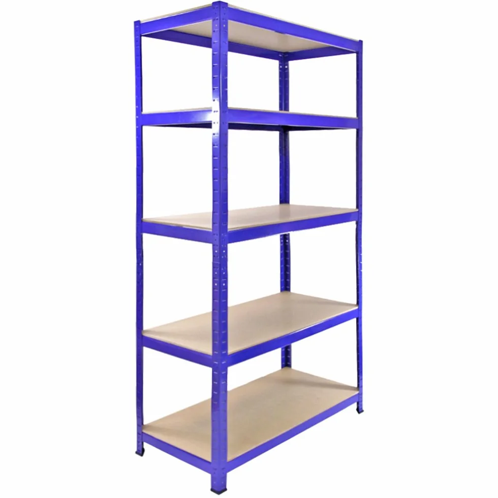 Scaffale Q-Rax 90cm regolabile 200 kg per ripiano incastro senza bulloni