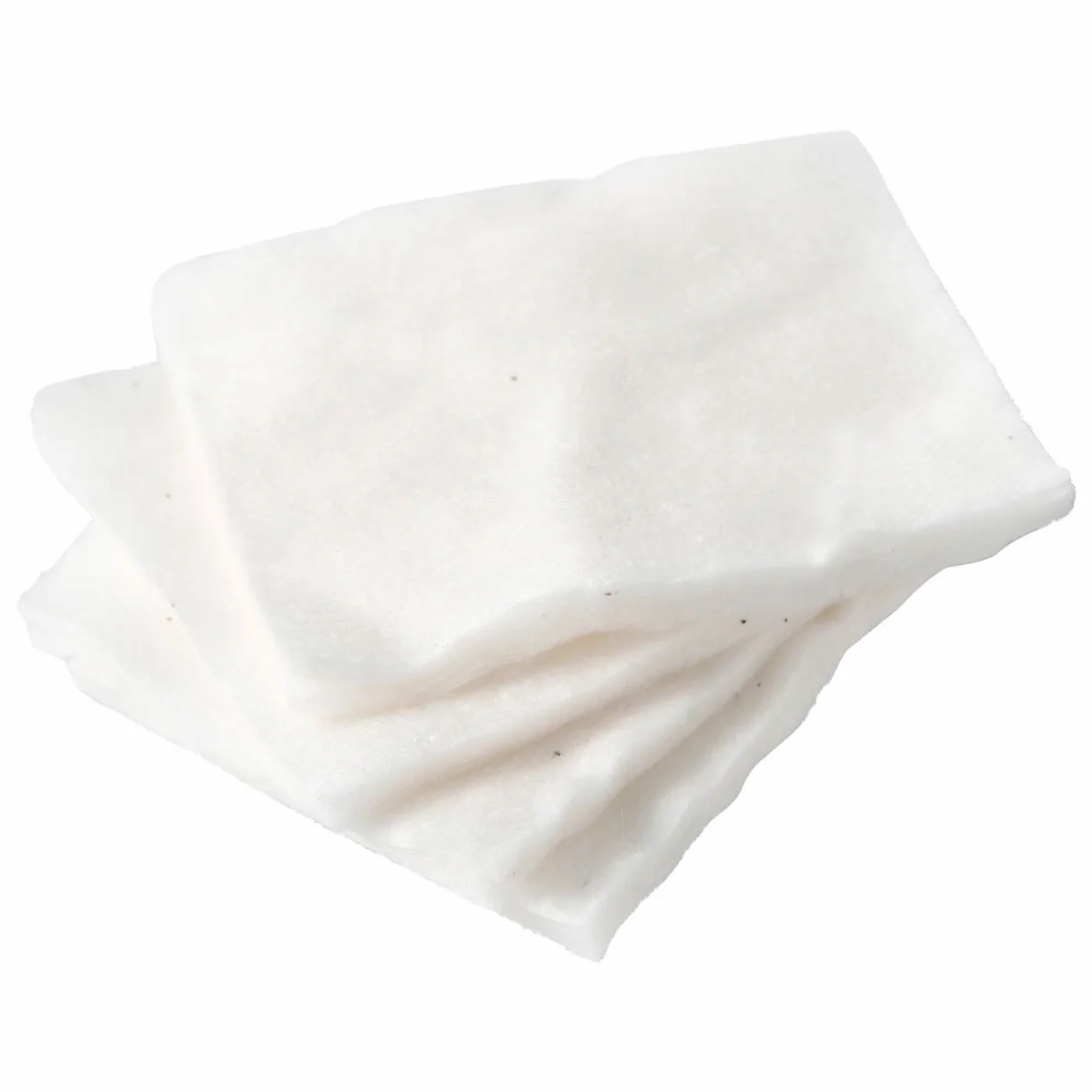 MUJI Makeup Facial Soft Cut Cotton Unbleached 60x50 mm 140pcs by Muji