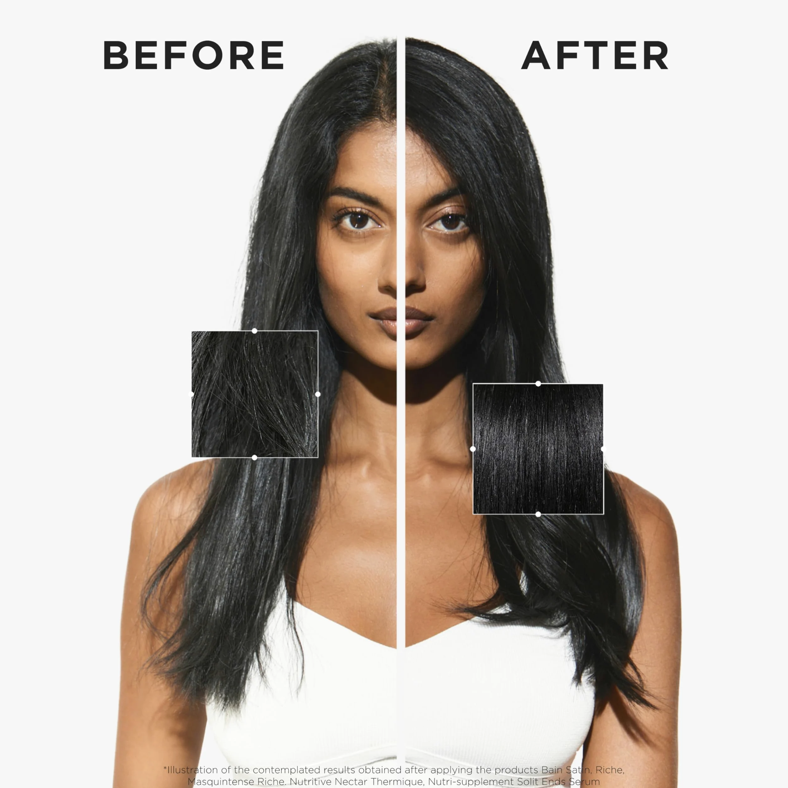Kérastase, Nutritive, Shampoo Professionale Idratante per Capelli Molto Secchi, Capelli Nutriti e Forti, Formula Super Nutriente con Niacinamide e Glicerina, Bain Satin Riche