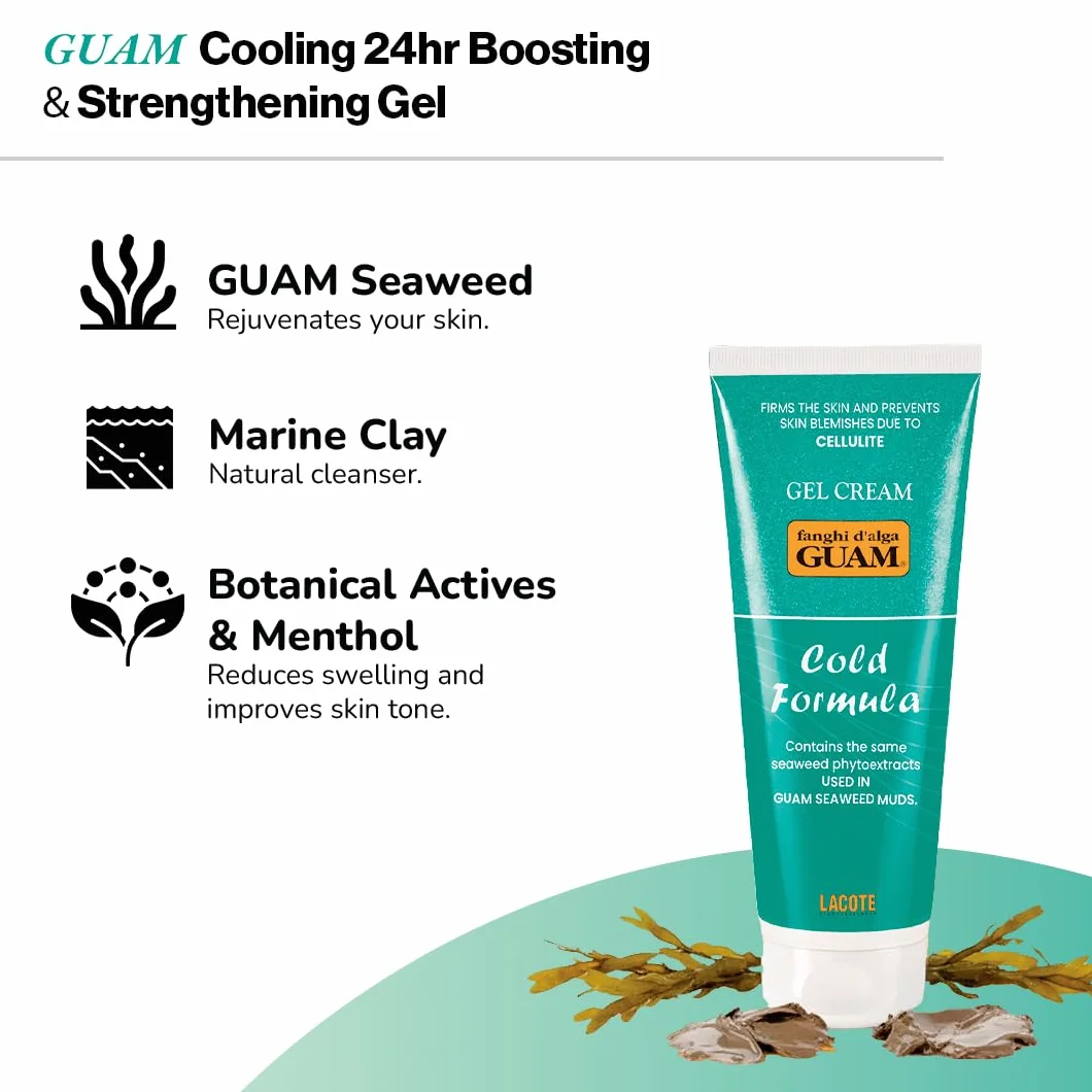 Guam Fanghi d'Alga Crema Gel Freddo - 250 ml