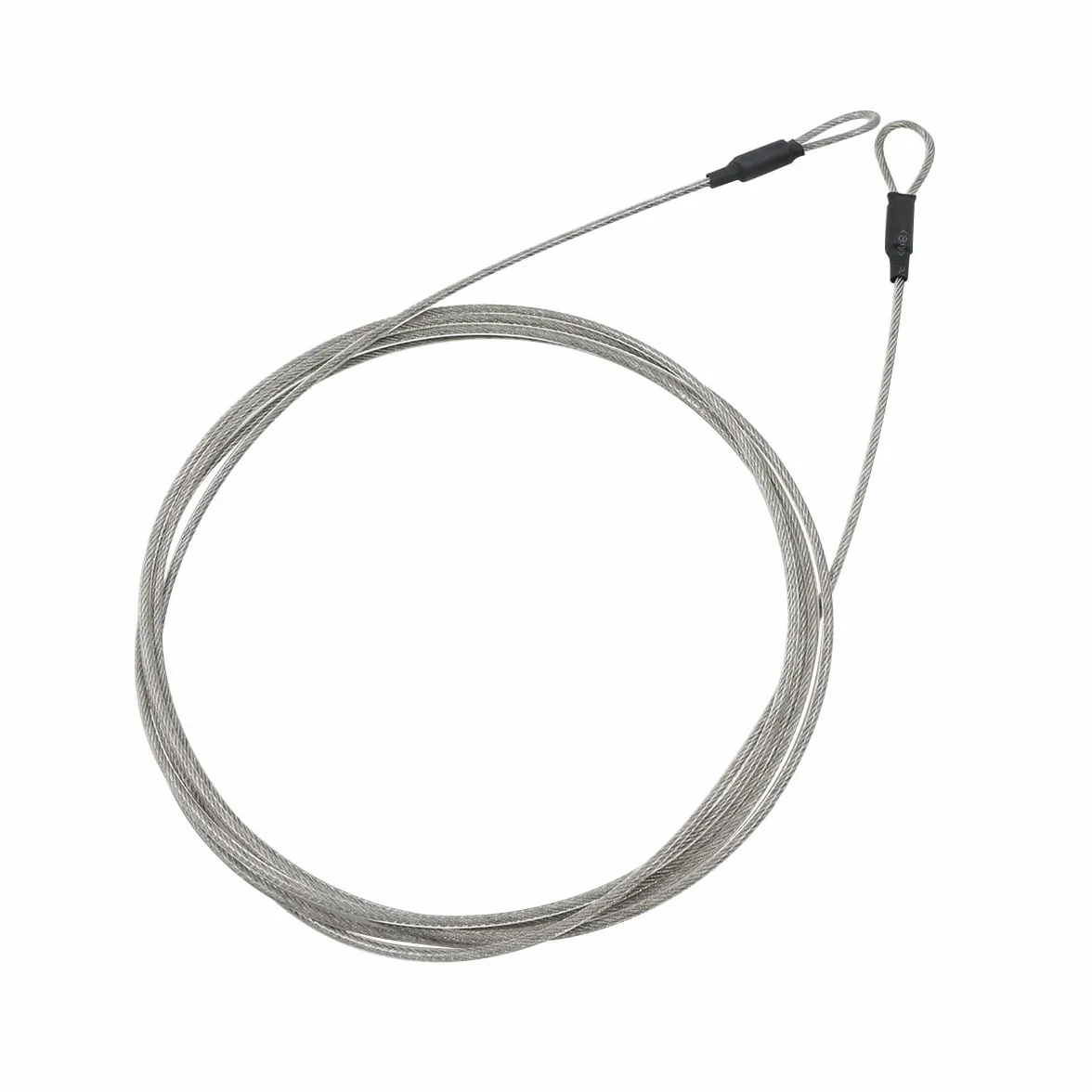 Cavo antifurto in acciaio rivestito antiruggine 3 m per mobili da giardino biciclette