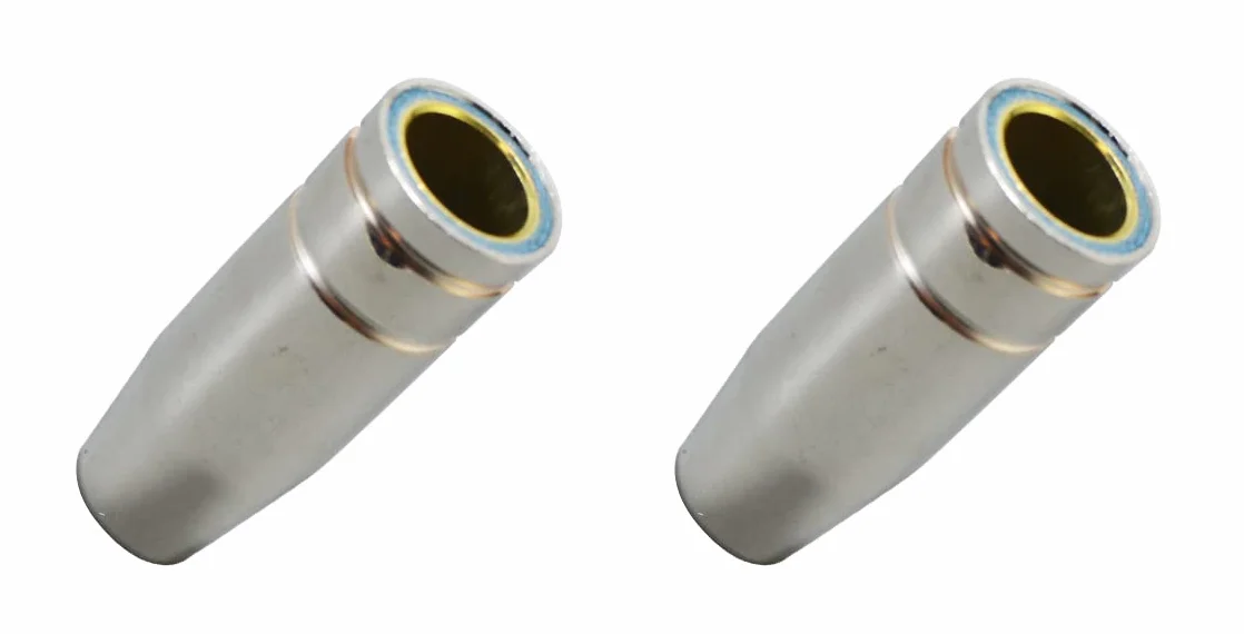 RIVERWELD MB15 15AK Punta di contatto 0,8 mm M6 Portapunta diffusore coppa protezione collo torcia saldatura MIG 18 pezzi