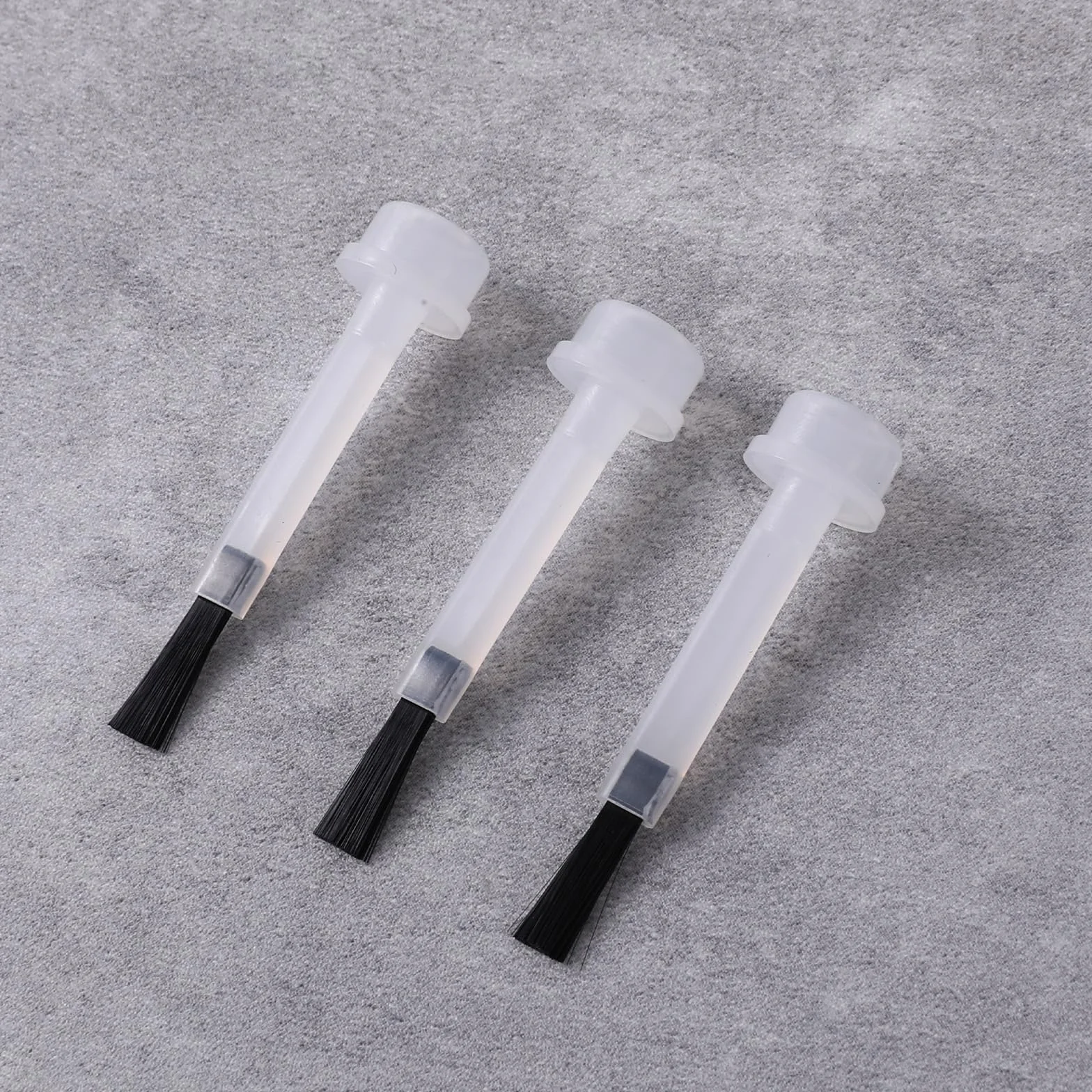 Piriuuo Set di 30 pennelli di ricambio per unghie, usa e getta, cipria, pennello di ricambio liquido, per manicure, set di pennelli di ricambio per unghie, setole sottili e morbide per unghie fai da