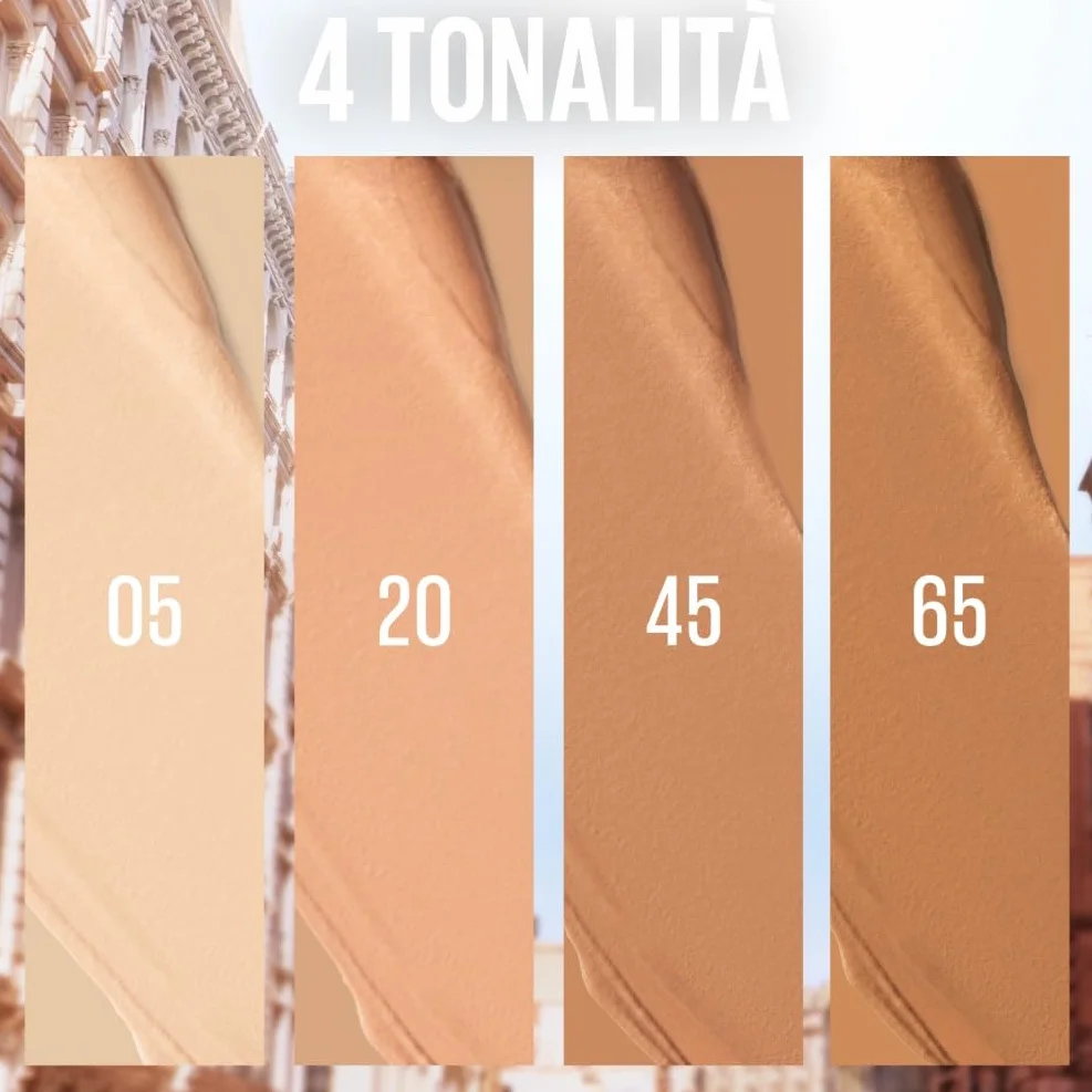 Maybelline New York Stick Viso Multi Uso per Correggere, Illuminare e Scolpire i Lineamenti, Effetto Liftato, Facilmente Sfumabile, Con Olio di Semi di Mirtillo Rosso, Lifter Stix, Nr. 45, 6 g
