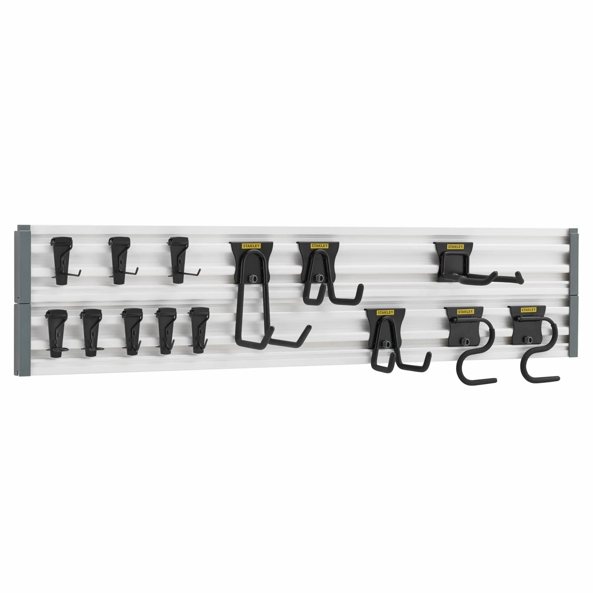 STANLEY STST22000-1 Kit 2 Binari 16 Ganci 4 Tappi, Grigio