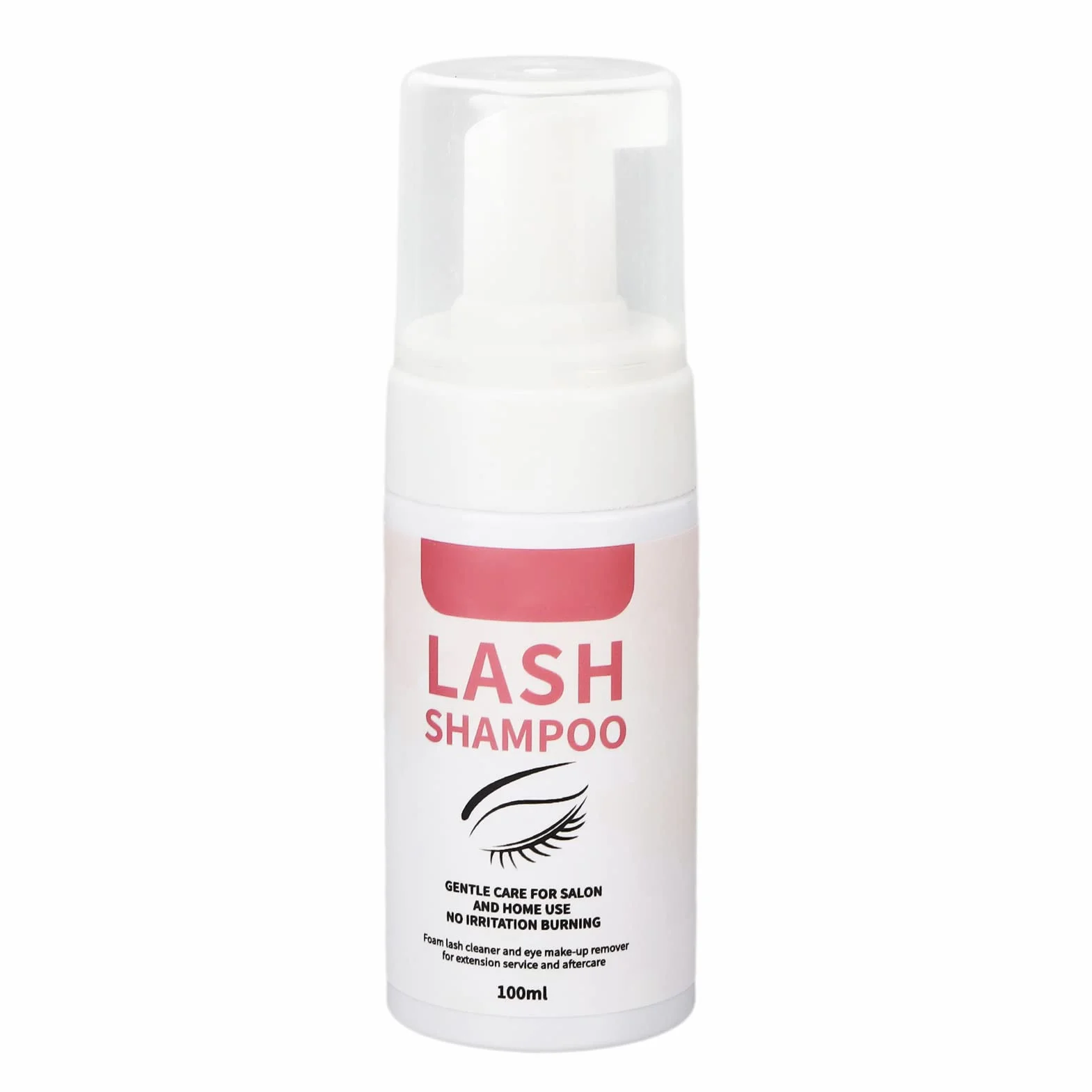 Schiuma Detergente per Ciglia, Mousse Struccante per Ciglia, Shampoo per Extension Ciglia da 100 Ml