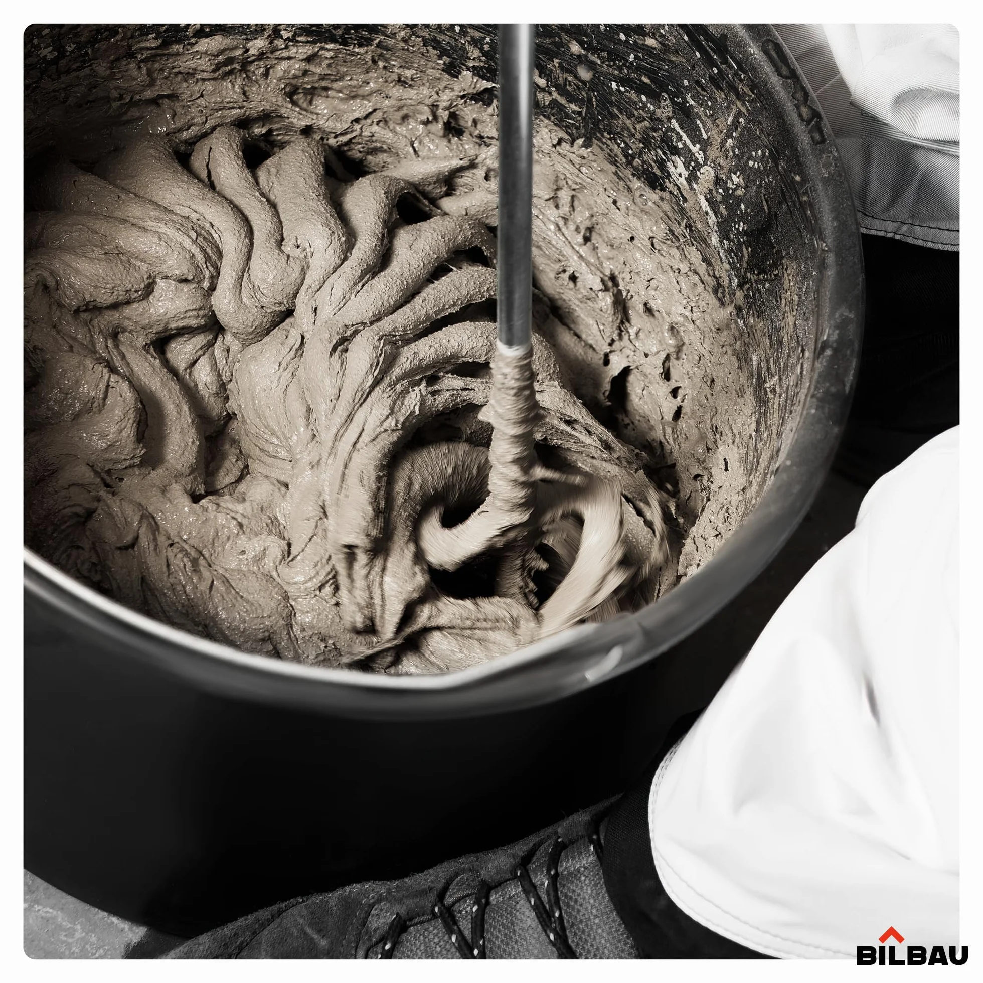 Miscelatore per malta 600W a spirale 40 cm SDS 80 mm x 400 mm
