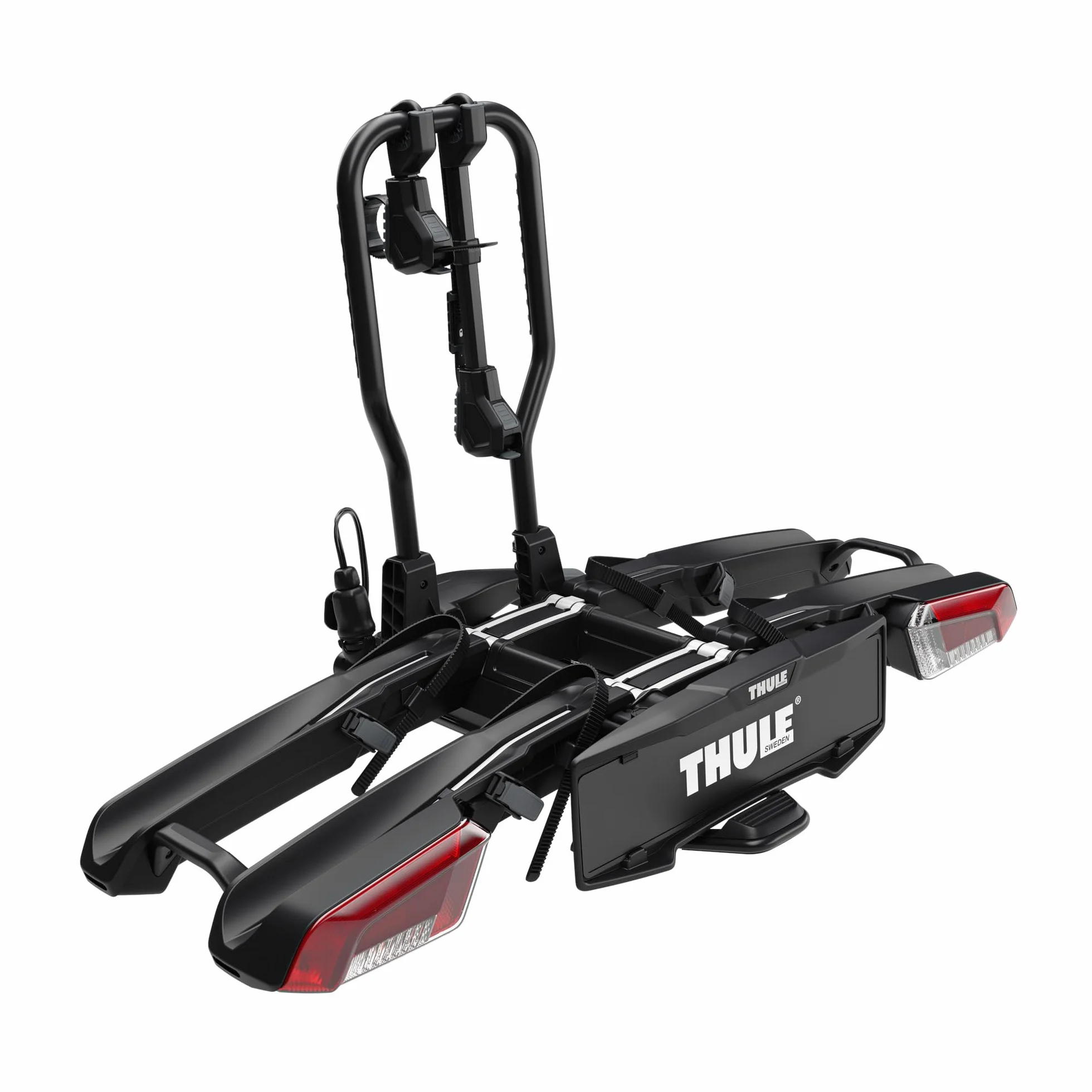 Thule Easyfold 3 Platform Tow Hitch Bike Rack Black, 2(3) bikes