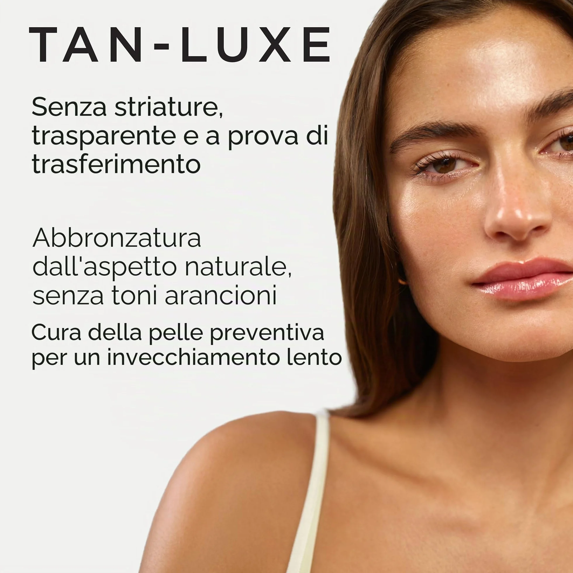 Tan Luxe THE GRADUAL Lozione autoabbronzante, (250 ml) Cura della pelle autoabbronzante con bagliore graduale, cruelty free e vegana