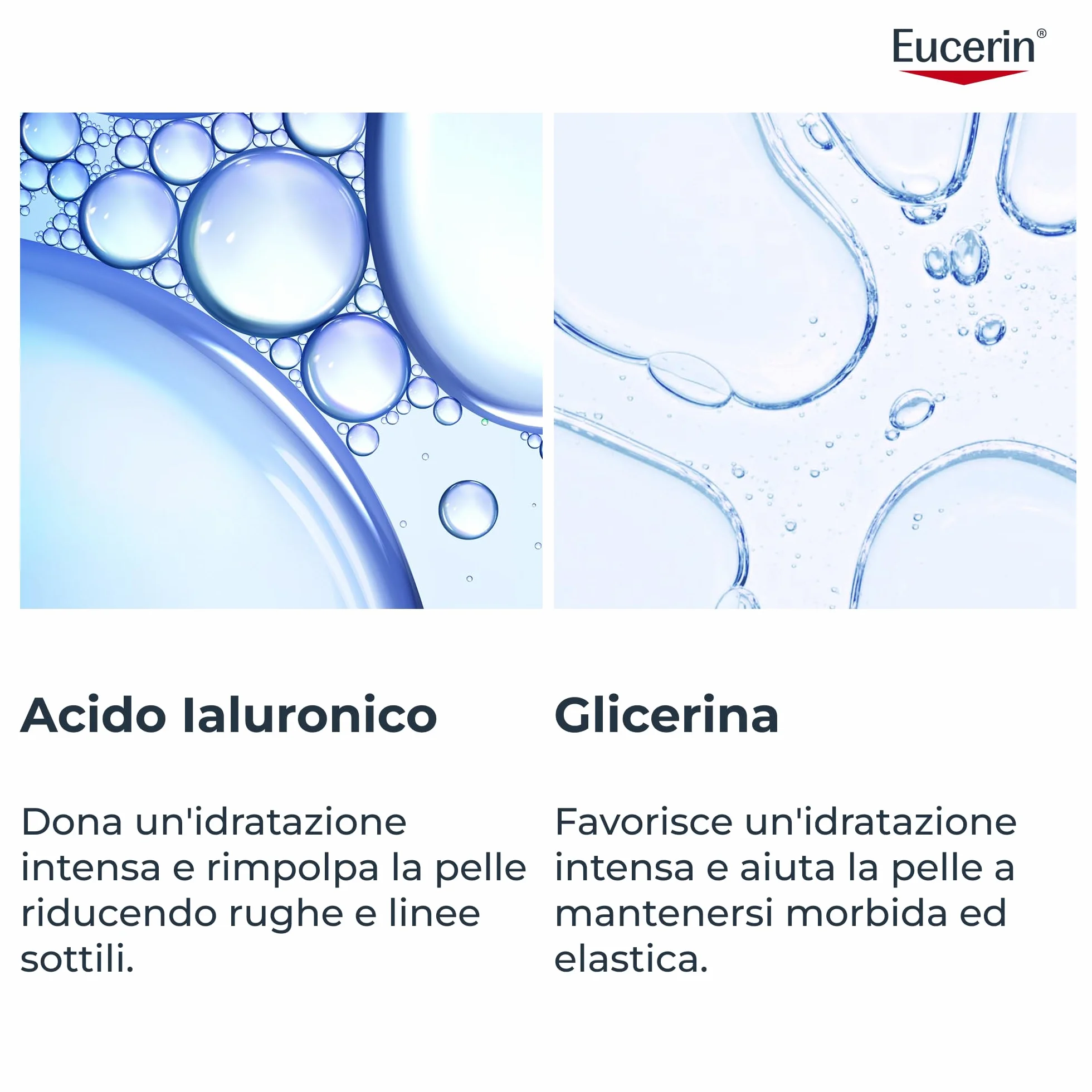 Eucerin Hyaluron-Filler Contorno Occhi SPF15 15 ml, Crema contorno occhi antirughe e antiage, Formula con Acido Ialuronico e protezione UVA SPF 15 per tutti i tipi di pelle