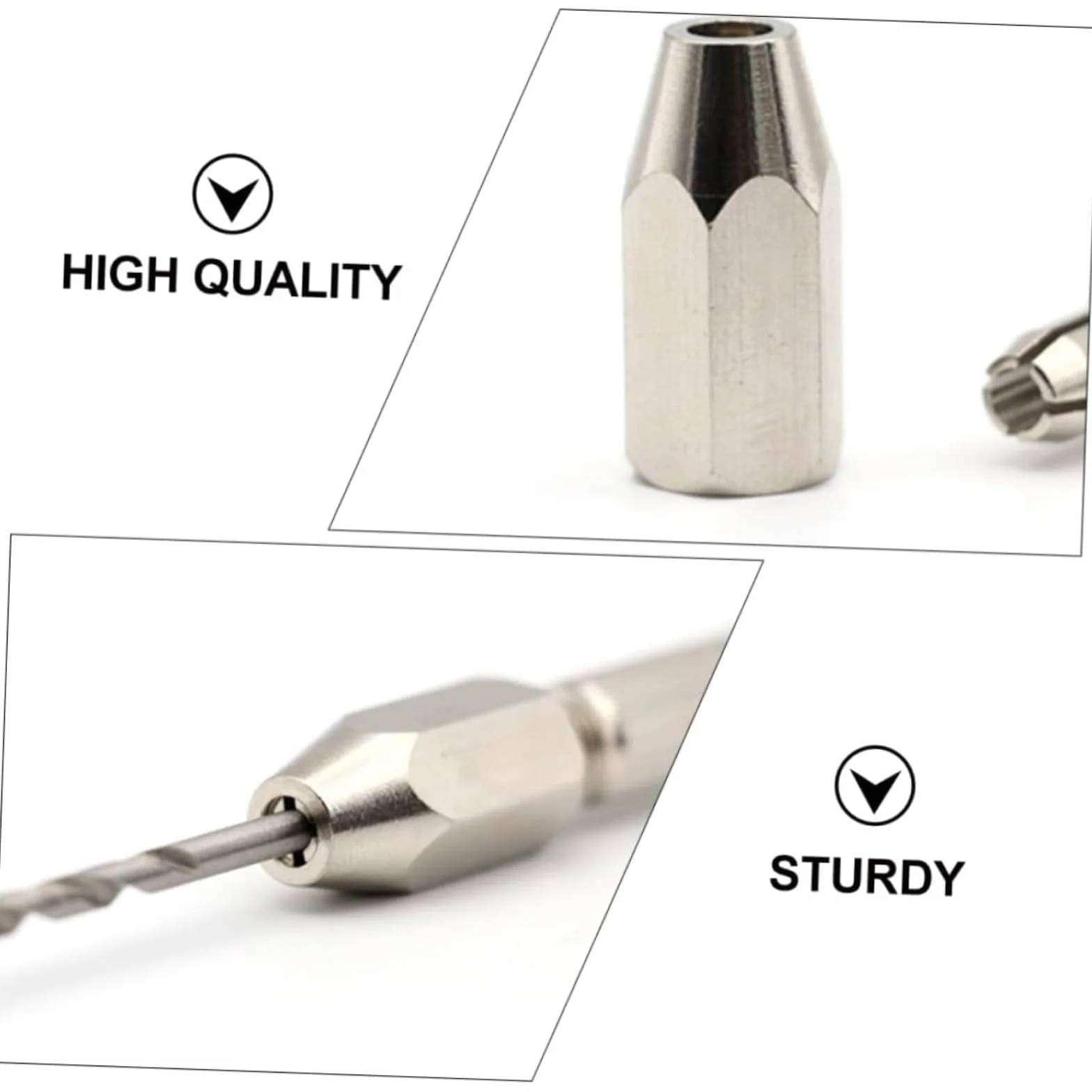Mini Trapani a Mano 0,5-3,2 mm Trapano Modellismo con 10 Punte Micro Twist Drill Bits per Bricolage