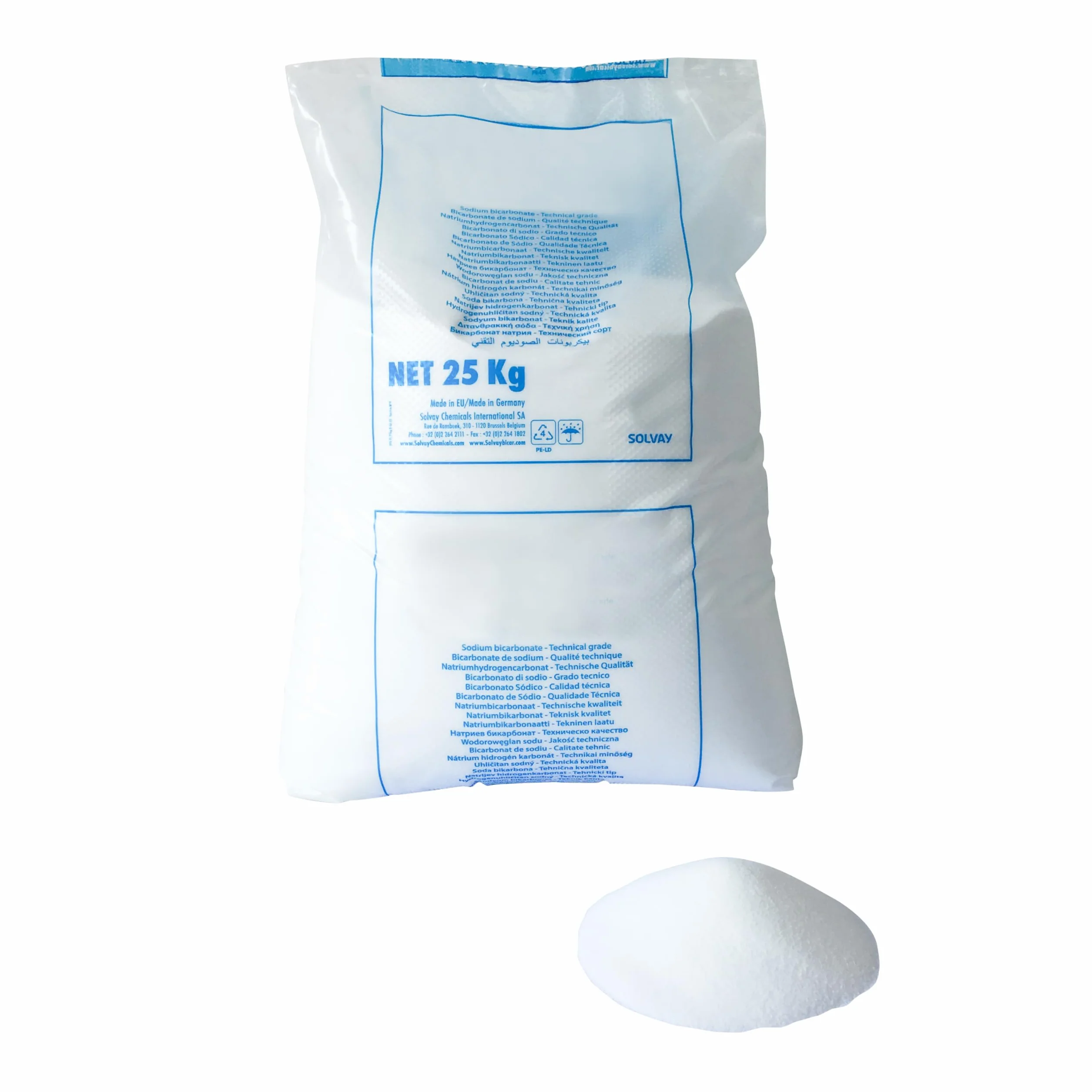 SOGI BSS025 Bicarbonato di Sodio Abrasivo per Sabbiatrice 25Kg