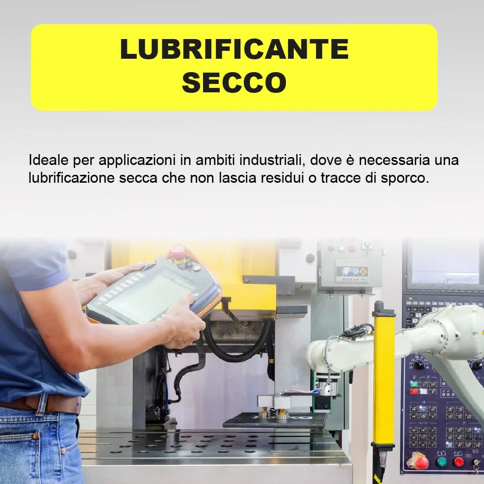 ENJOY TECH Silicone Spray Lubrificante 400 ml Protezione Anticorrosione Impermeabile Made in Italy