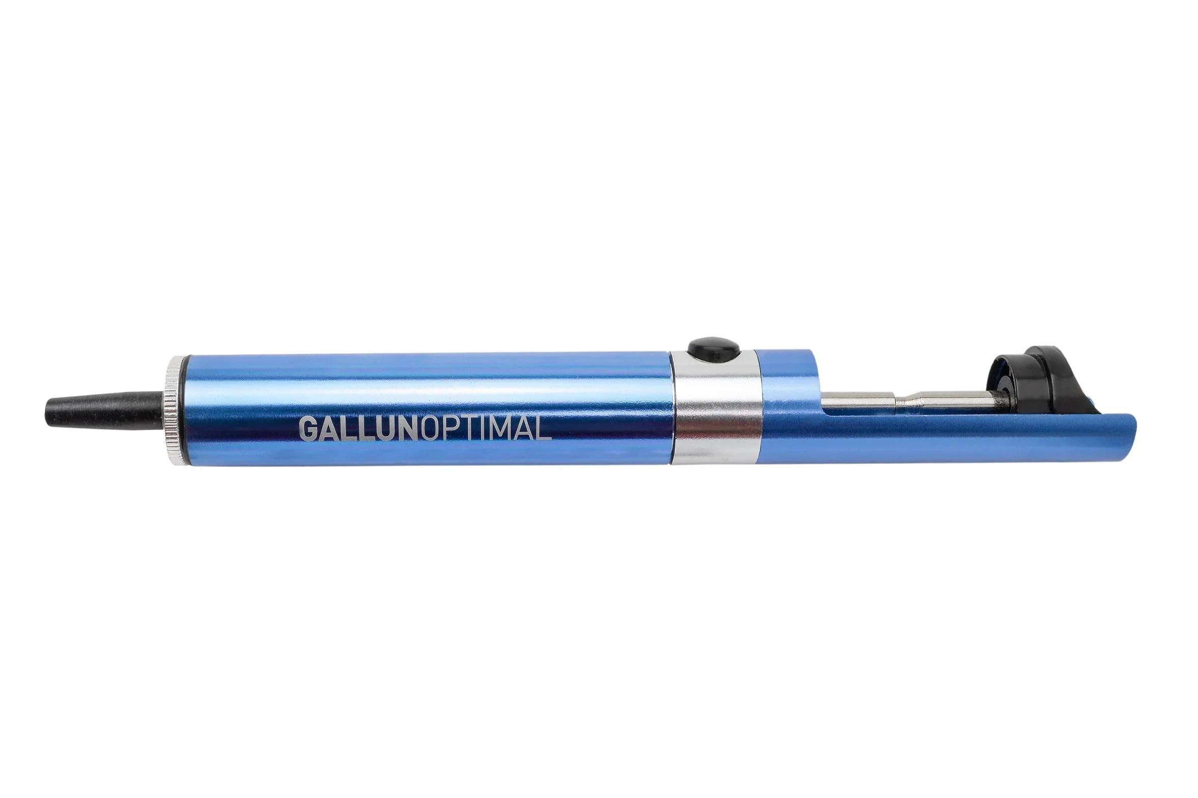 Pompa dissaldante professionale in metallo blu con punta ESD teflon alta potenza aspirazione