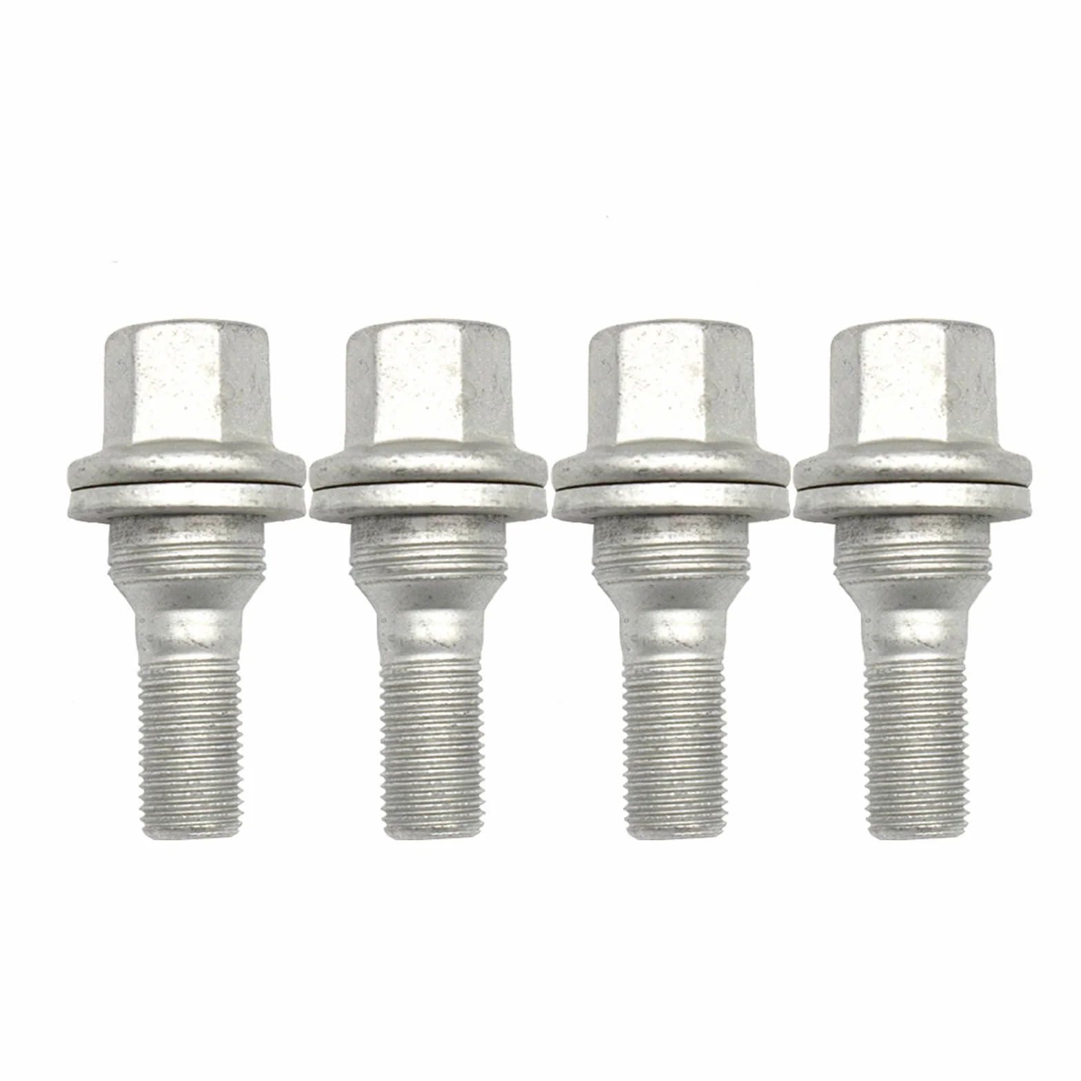 Bulloni per ruota M12 x 1,25 mm adatti per Peugeot 206 207 208 308 407 1007 2008 3008 5008 Citroen C2 C3 C4 C5 JUMPO acciaio al carbonio
