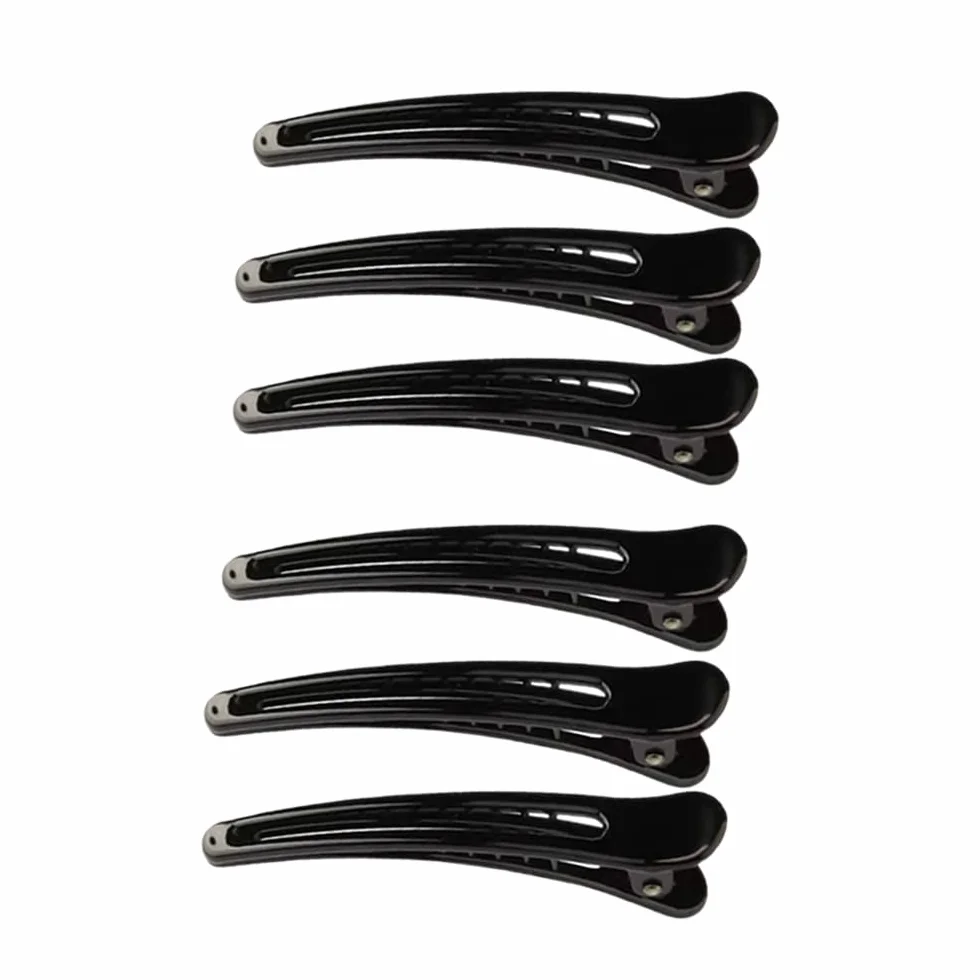 Aeuezxx Fermagli per Capelli Professionali, 6 Pezzi Fermagli per Capelli a Becco D'anatra, Capelli Styling Clip per Capelli, Forniture per Parrucchieri
