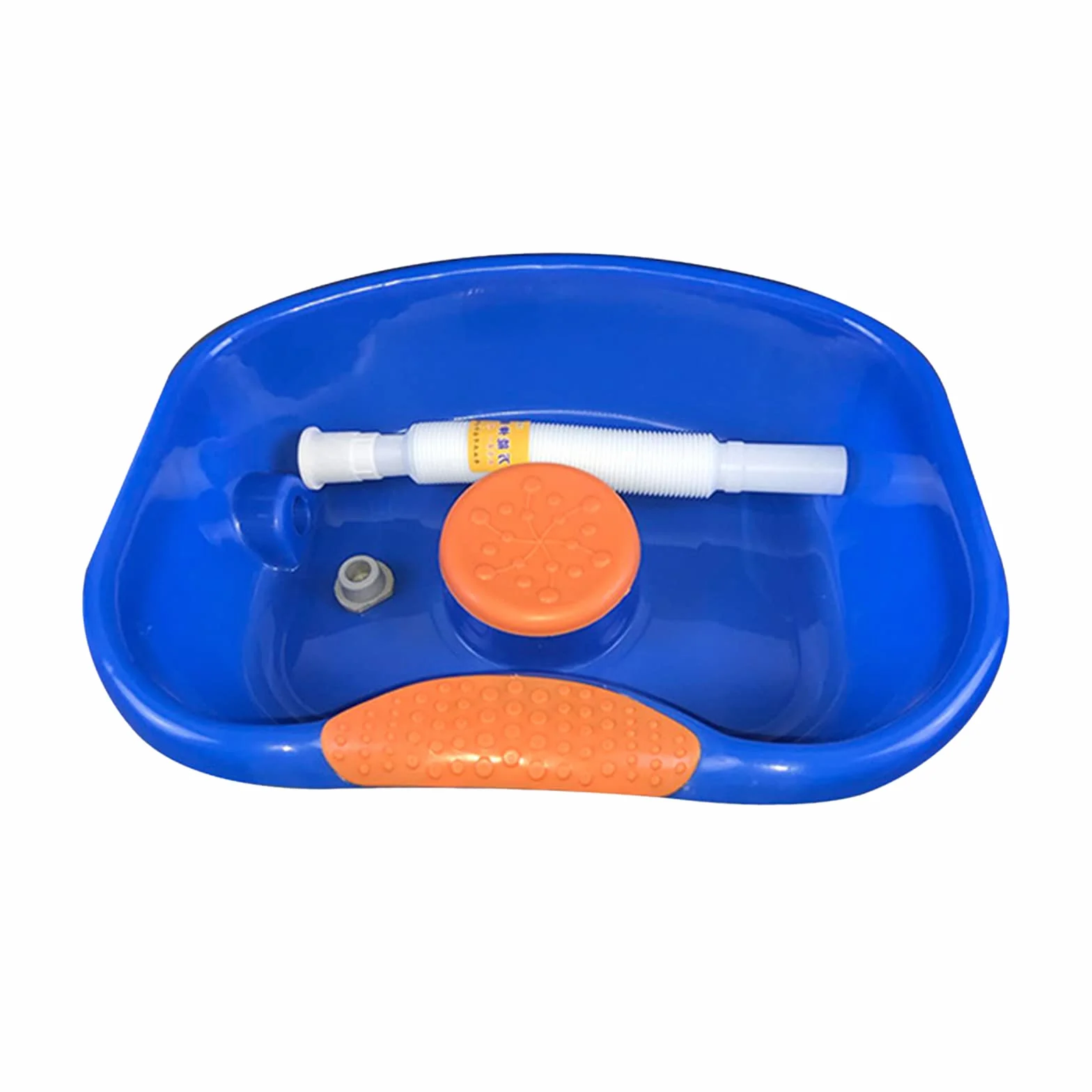 Sharplace Vasca per Shampoo da Letto Vasca per Lavaggio dei Capelli Vassoio per Lavaggio con Tubo Flessibile per Spa Barber Shop - Standard