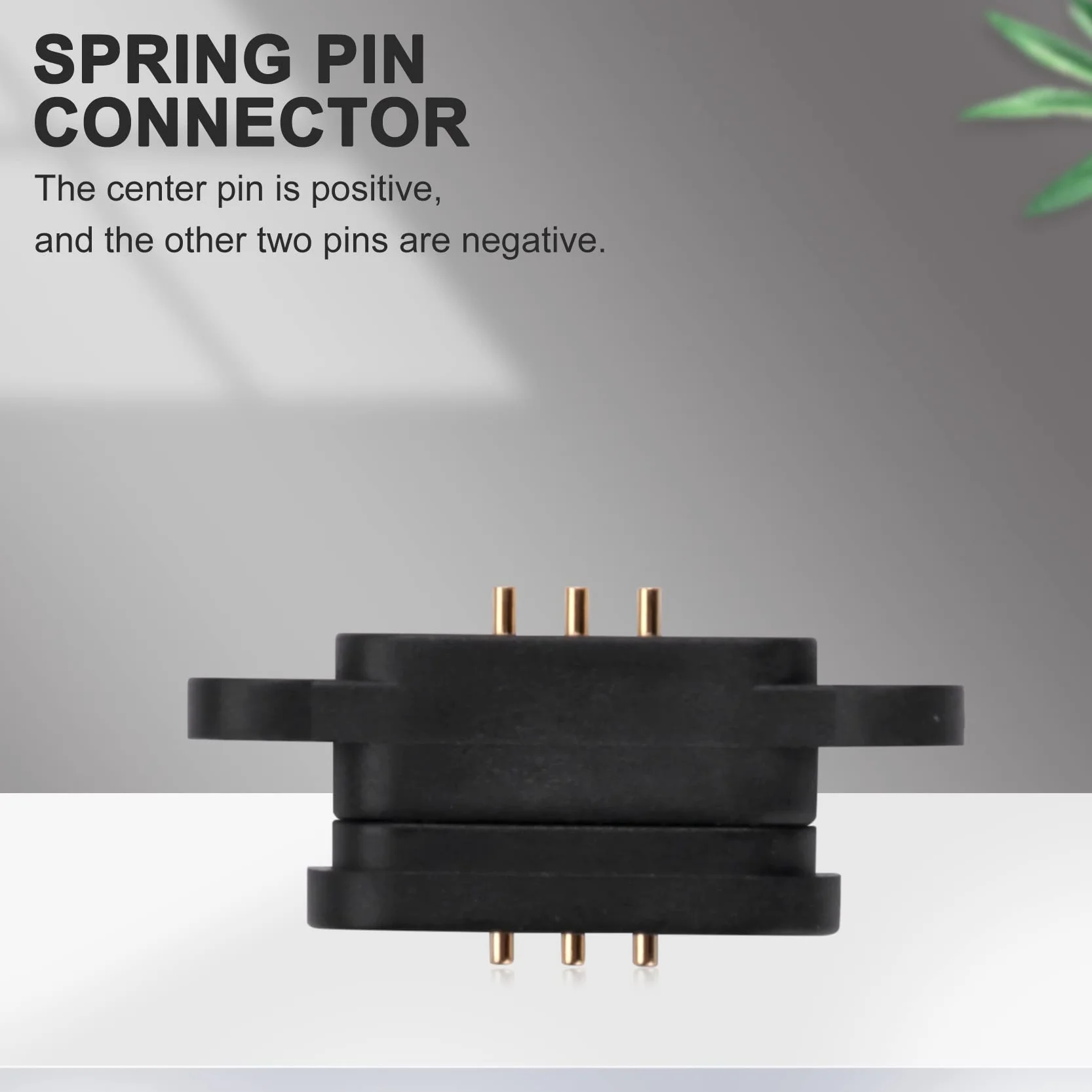 Perni magnetici a molla 5 paia, connettore 3 posizioni, griglia 2,3 mm, sonda maschio femmina