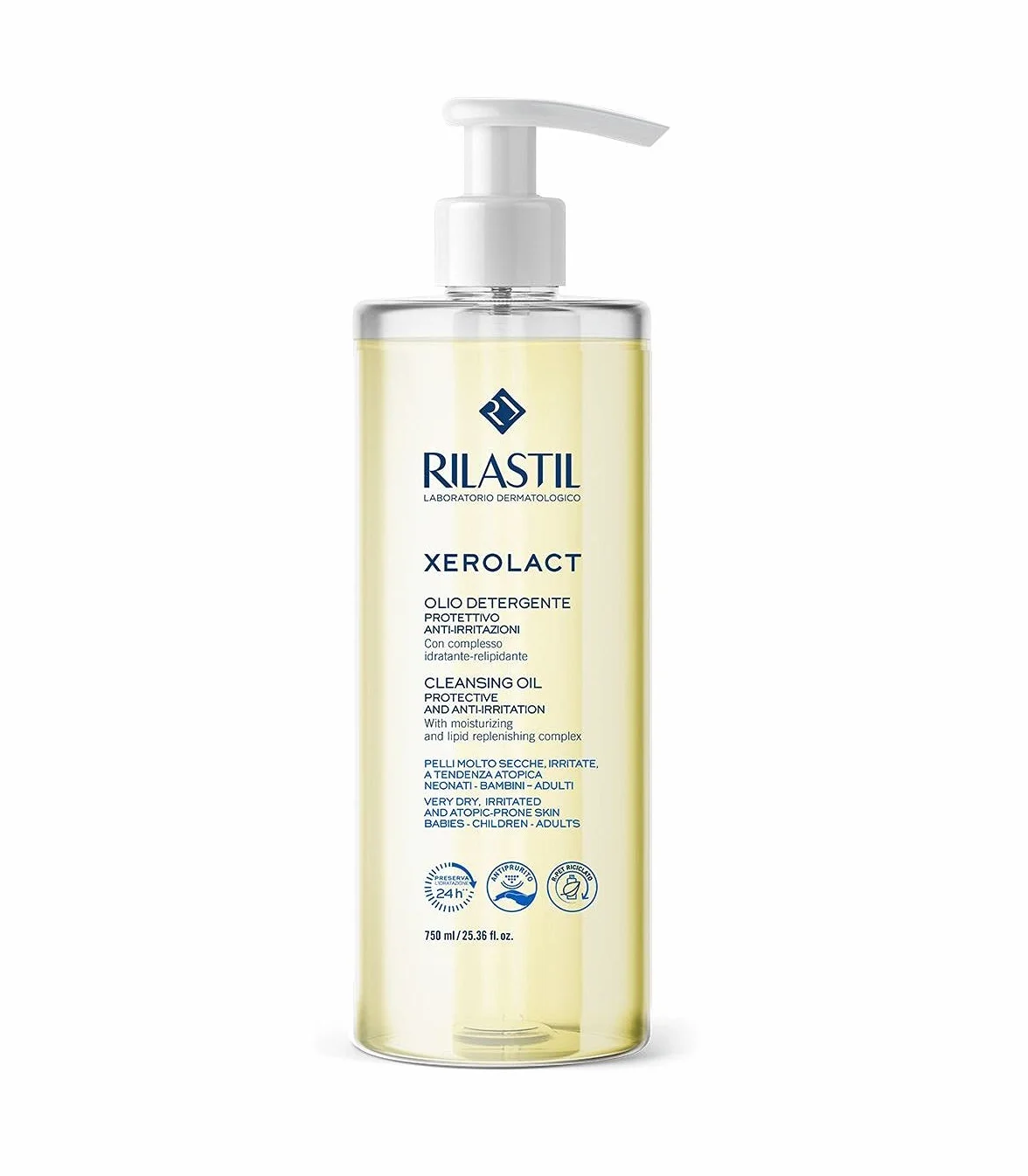RILASTIL XEROLACT OLIO DETERGENTE 750 ML (Grande)