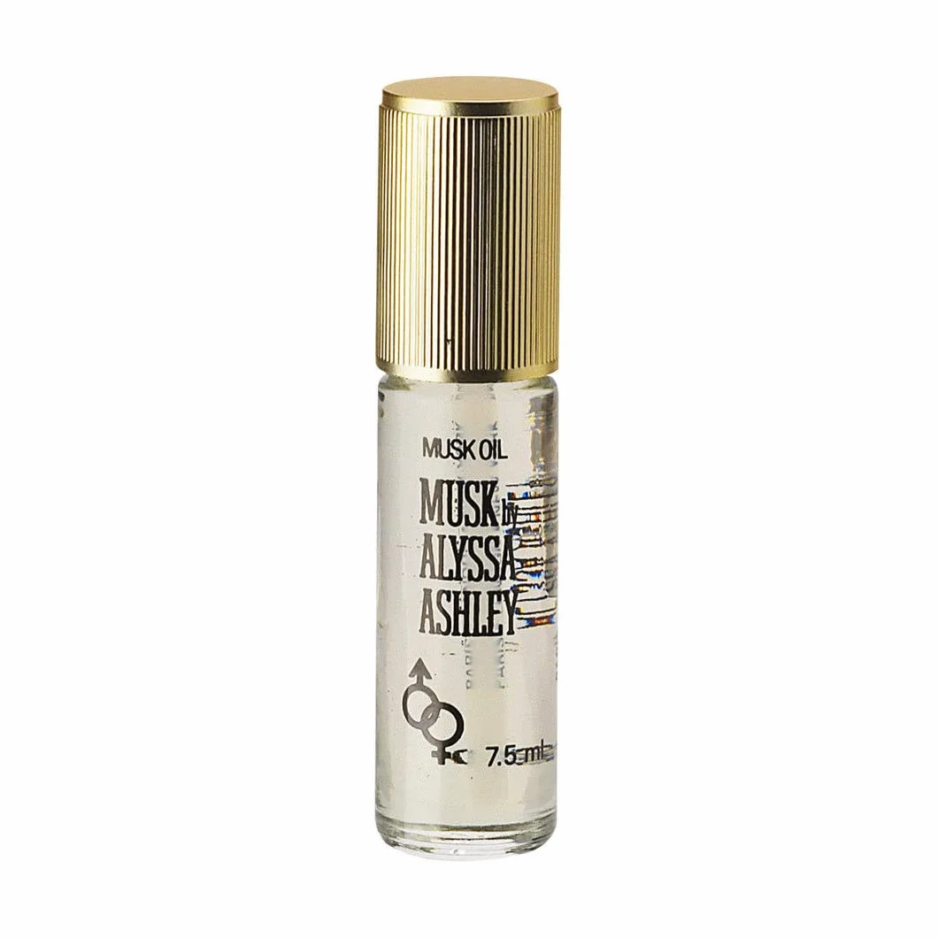 Alyssa Ashley - Musk Parfumed Oil, Profumo, Olio Profumato al Muschio Bianco - 7.5 ml