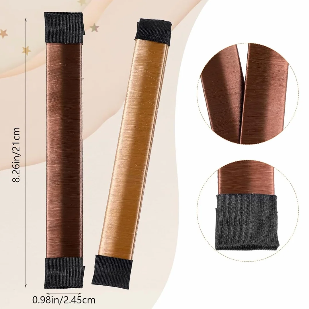 3 Pezzi Chignon per Ciambella,Chignon Facile Per Capelli Chignon Bun Maker, Fashion Hair Styling Clip Hairstyle DIY Tool per Ragazza Donne