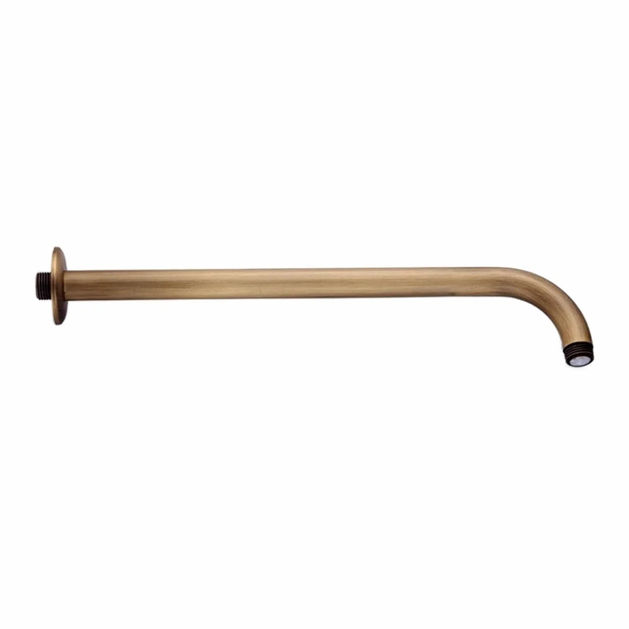 Braccio Doccia Ottone Anticato 37 cm Accessori per Vasca da Bagno