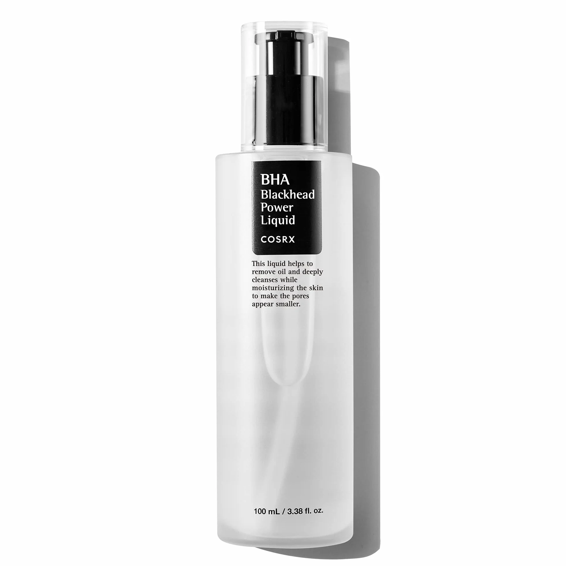 COSRX Liquidi per eliminare i punti neri BHA 4% 100ml, 4% di BHA (betaina salicilato), aiuta a liberare i pori ostruiti ed esfolia delicatamente le cellule morte della pelle, Ipoallergenico