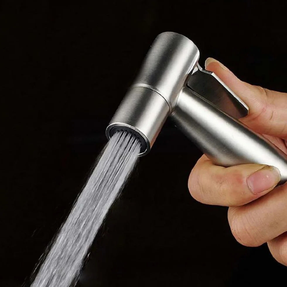 Soffione doccia bidet a mano Acciaio inossidabile WC spruzzatore ugello