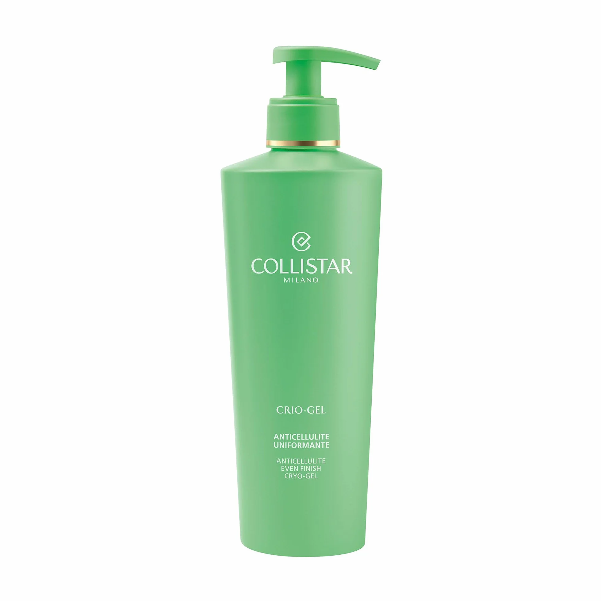 Collistar Crio-Gel Anticellulite Uniformante, Crema Corpo Anticellulite Forte con Effetto Freddo Immediato, Riduce la Cellulite, Leviga e Tonifica la Pelle, 400 ml