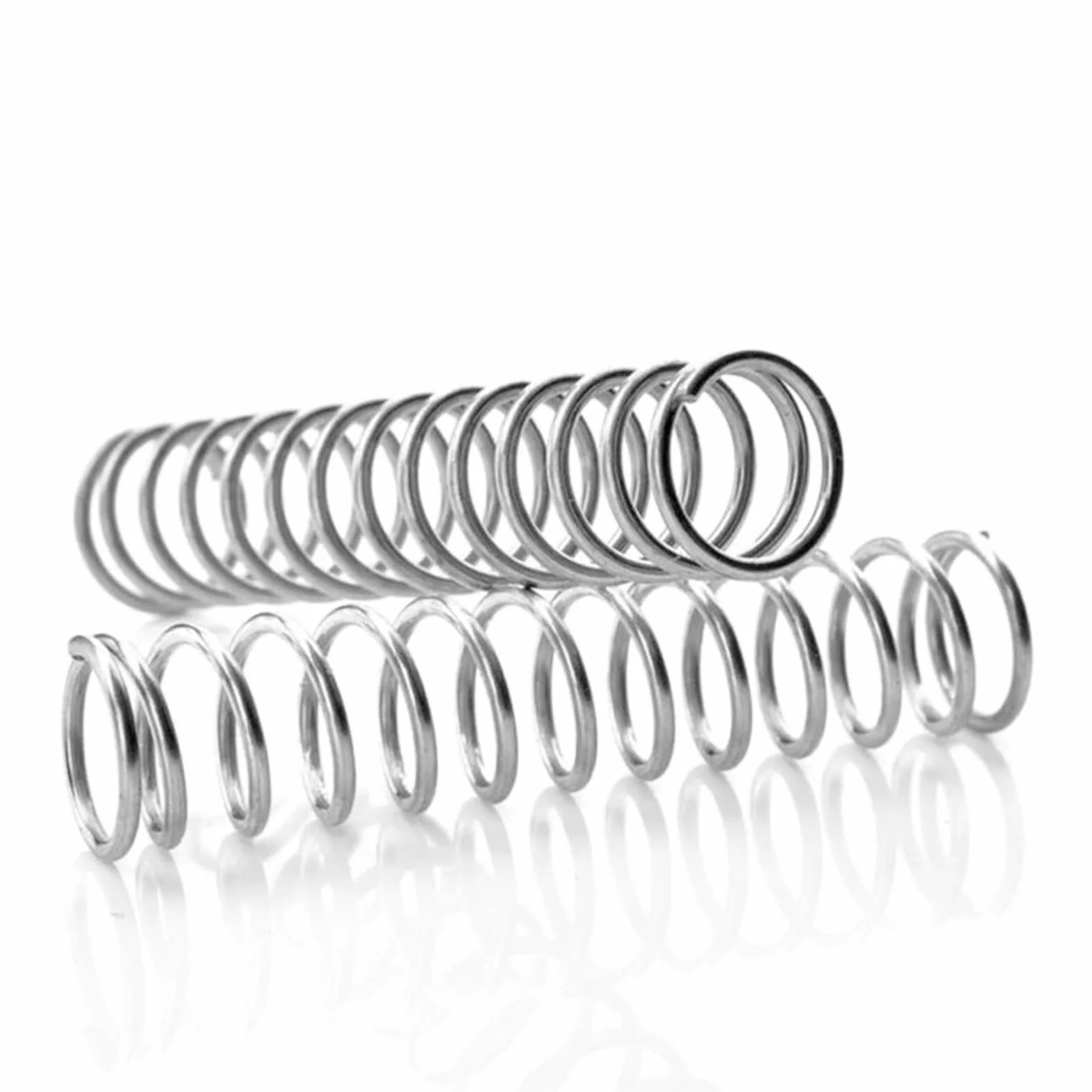 Molla Compressione Acciaio inossidabile 7mm OD 0.7mm Filo Diametro 25mm Lunghezza 10 Pezzi
