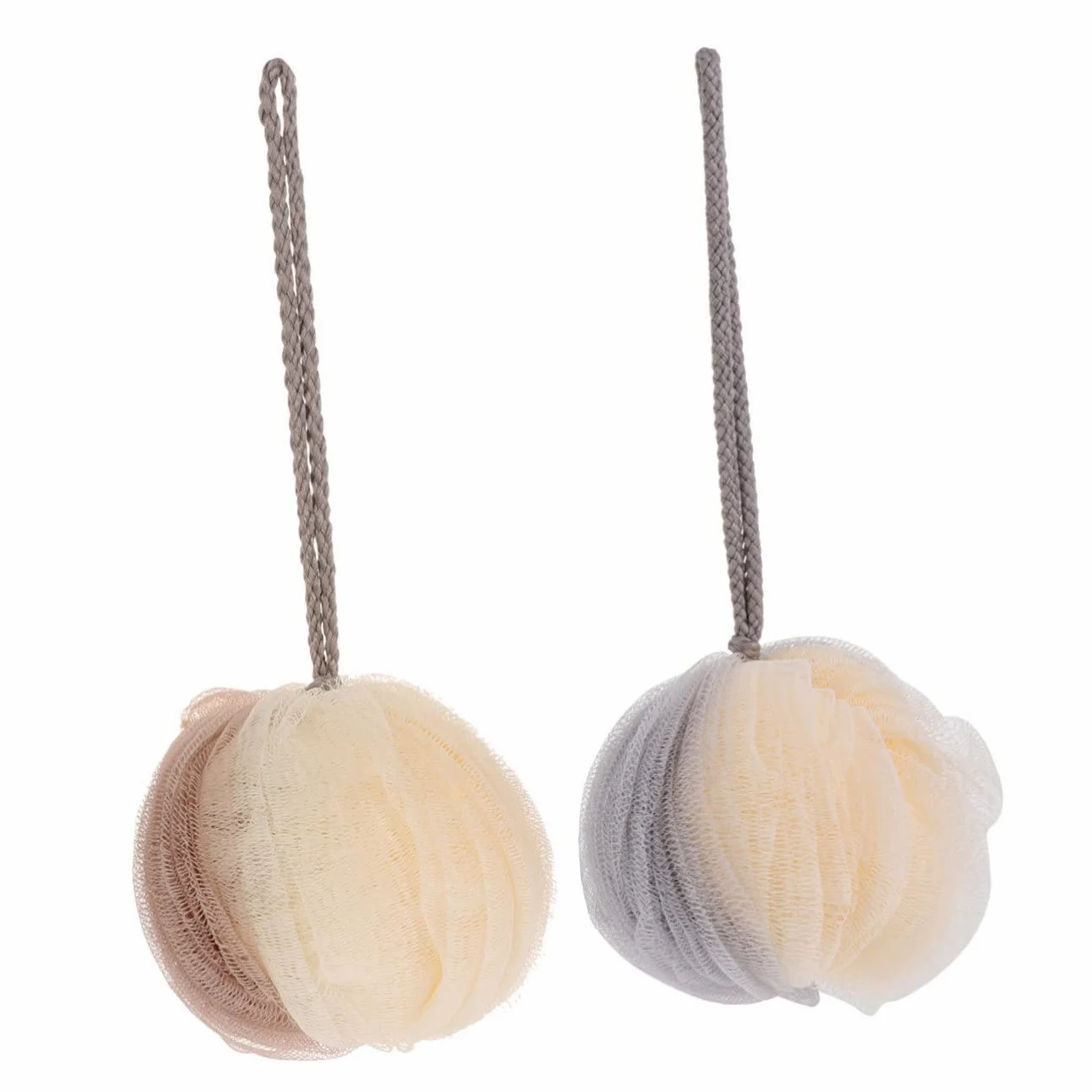 Beavorty 3 Set Di Spugna Da Bagno Feeling Bath Puff Facile Da Usare Per Il Corpo Gel Doccia O Applicazione Di Sapone 2 Pezzi * 3