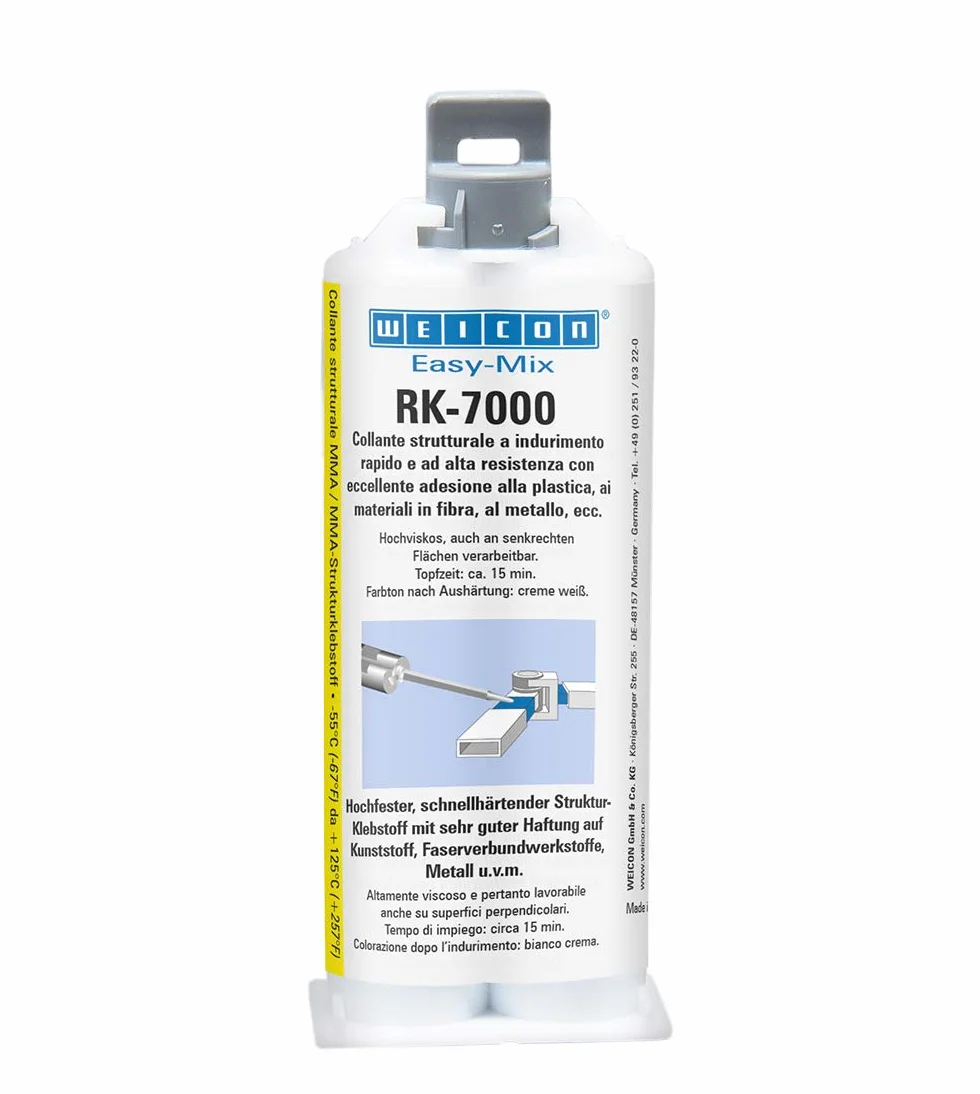 WEICON Easy-Mix RK-7000 50g Adesivo strutturale acrilico