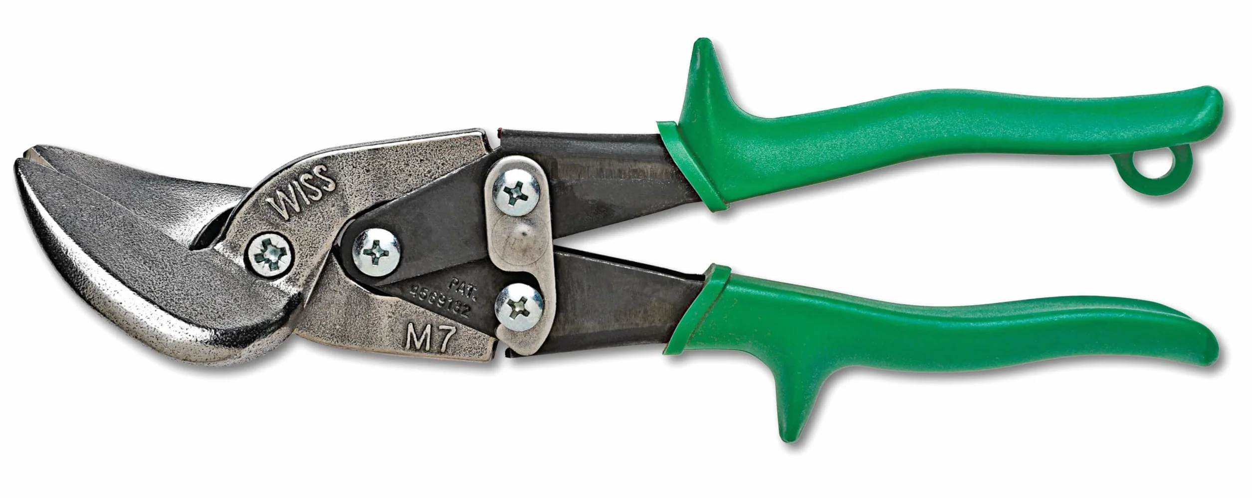 Wiss M7R 235mm 9-1/4-Inch MetalMaster Cesoia sfalsata con impugnature ergonomiche antiscivolo Verde