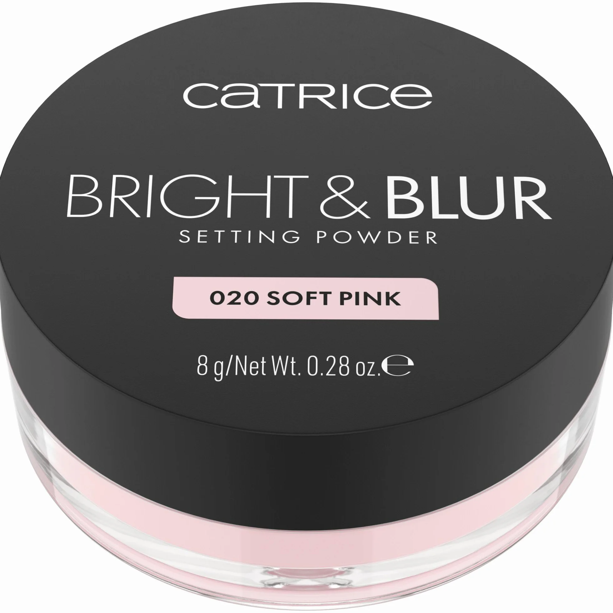 Catrice Bright & Blur Cipria in Polvere Luminosa, levigante, rifinitura dei pori, correttore, luminosa, traslucida (8g)