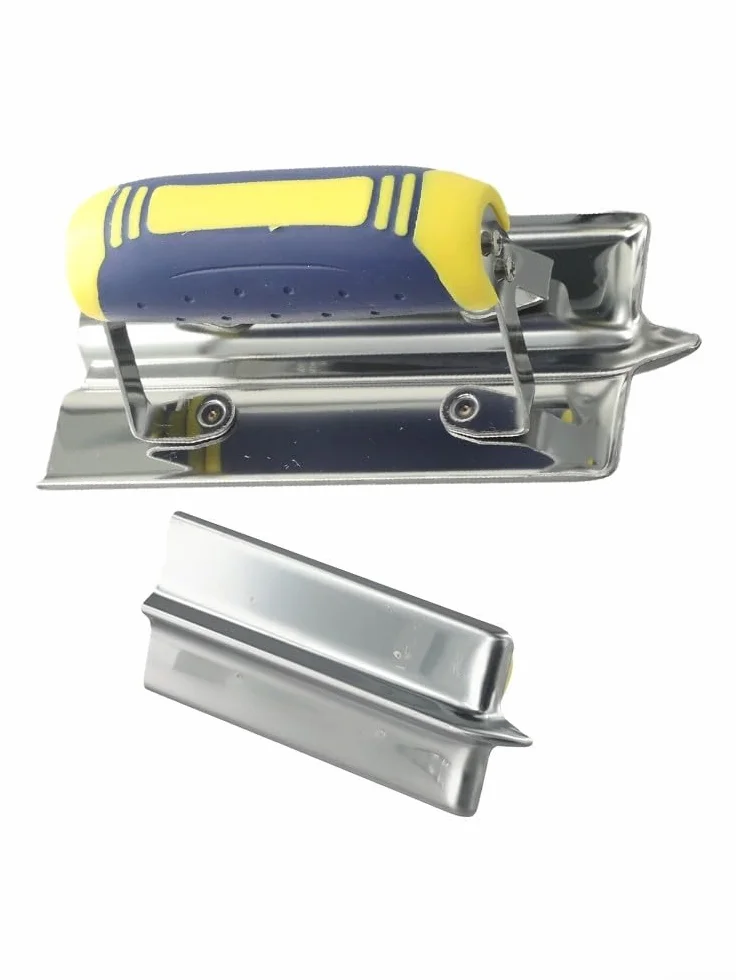 Cement Plaster Plus Strumento per finitura stucco liscio acciaio inox set per casa