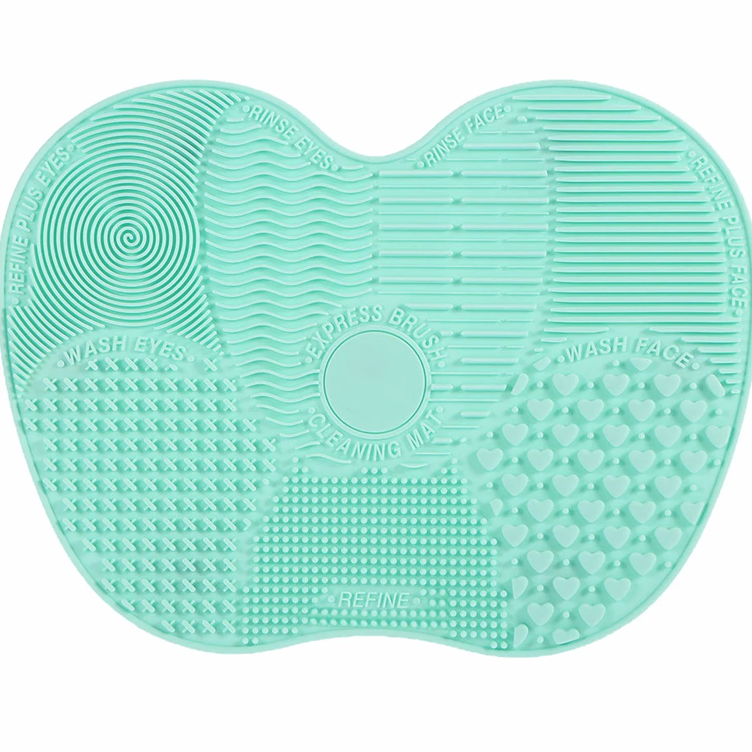Tappetino Pulizia Pennelli in Silicone (Mint)