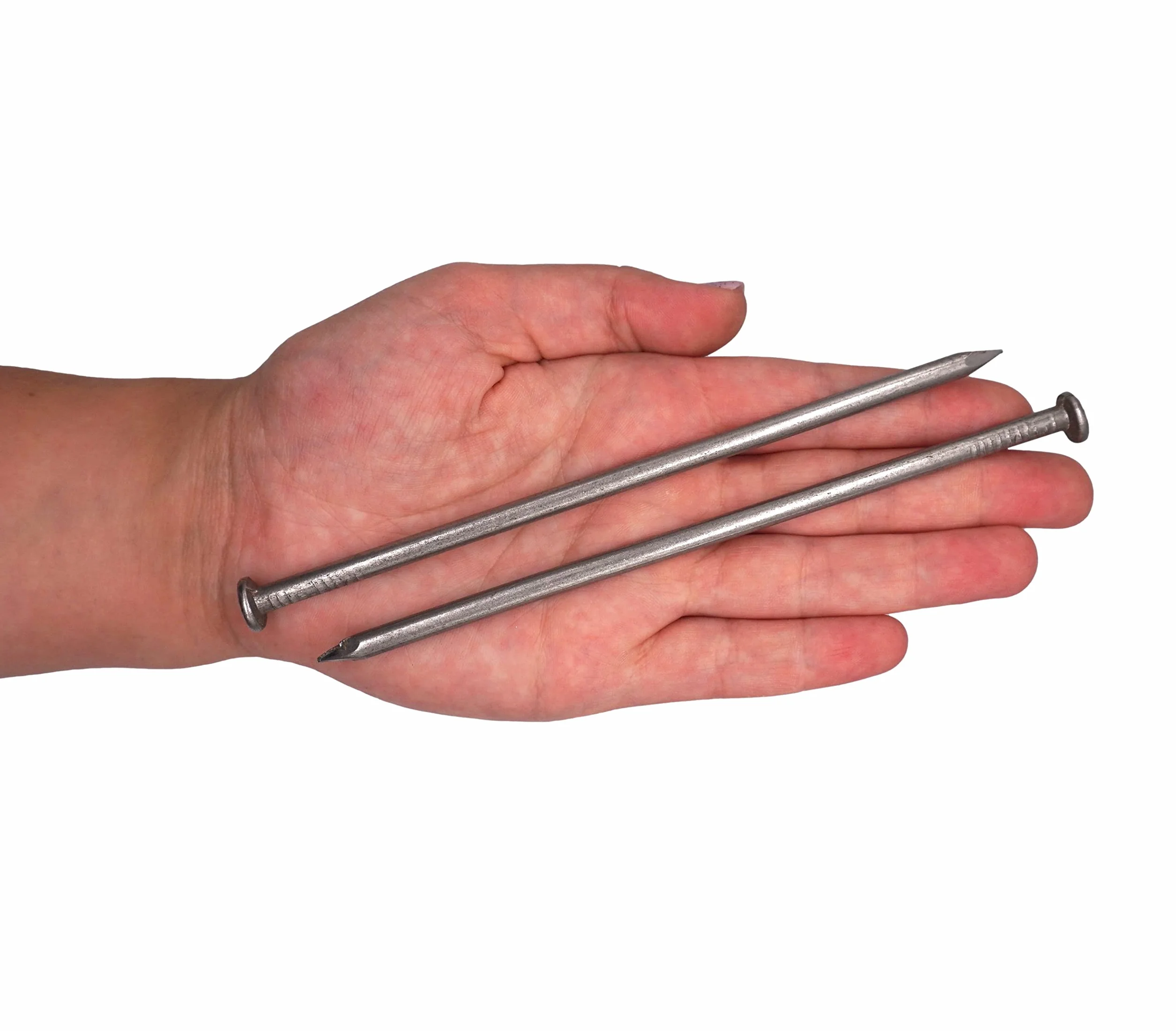 SKIR'CO Chiodi da costruzione in acciaio 5,0 x 150 mm testa piatta rotonda 70 sztuk