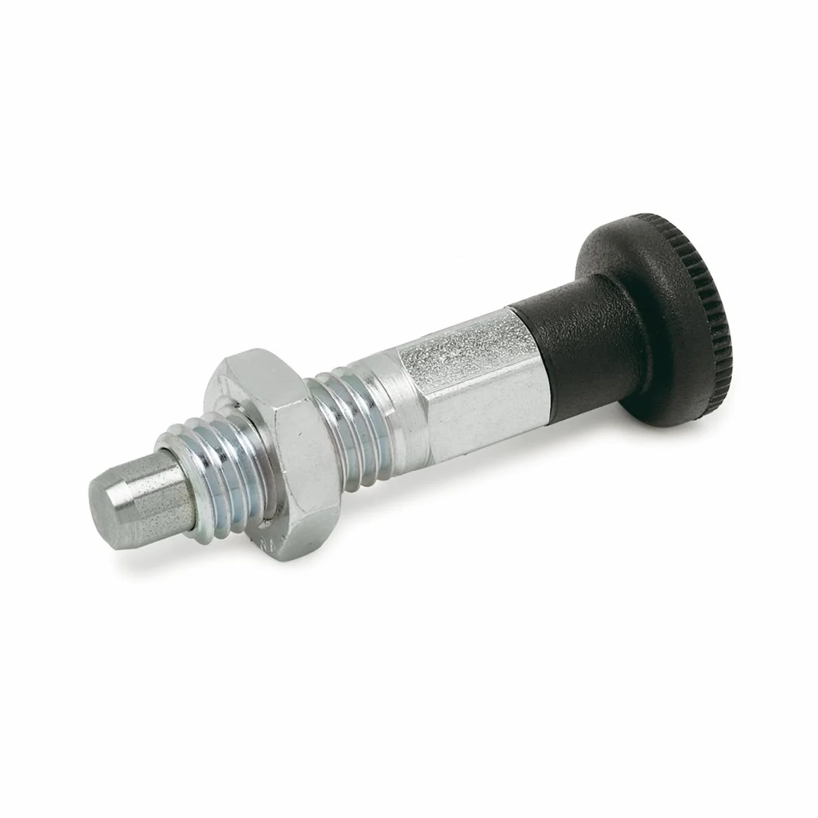 Ganter GN 717-6-M10-BK-ST Bullone di bloccaggio Argento M10 2 Pezzi