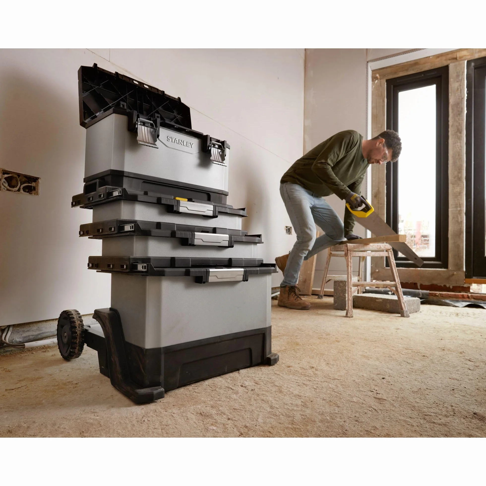 STANLEY FATMAX Carrello Porta Utensili 56.8 x 89.3 x 38.9 cm 1-95-622