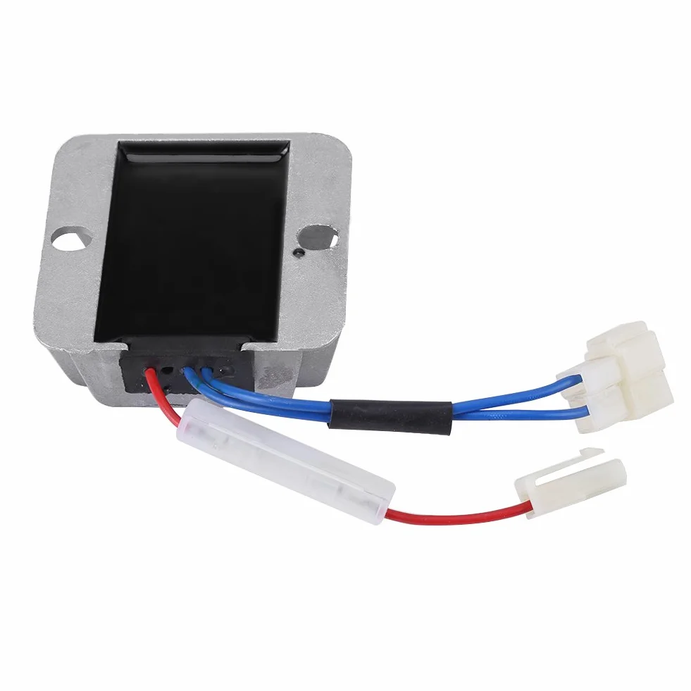 Regolatore di tensione 178F 186F DC12V 2 spine 3 fili alluminio AVR generatore per KDE3500 5000 6500 6700