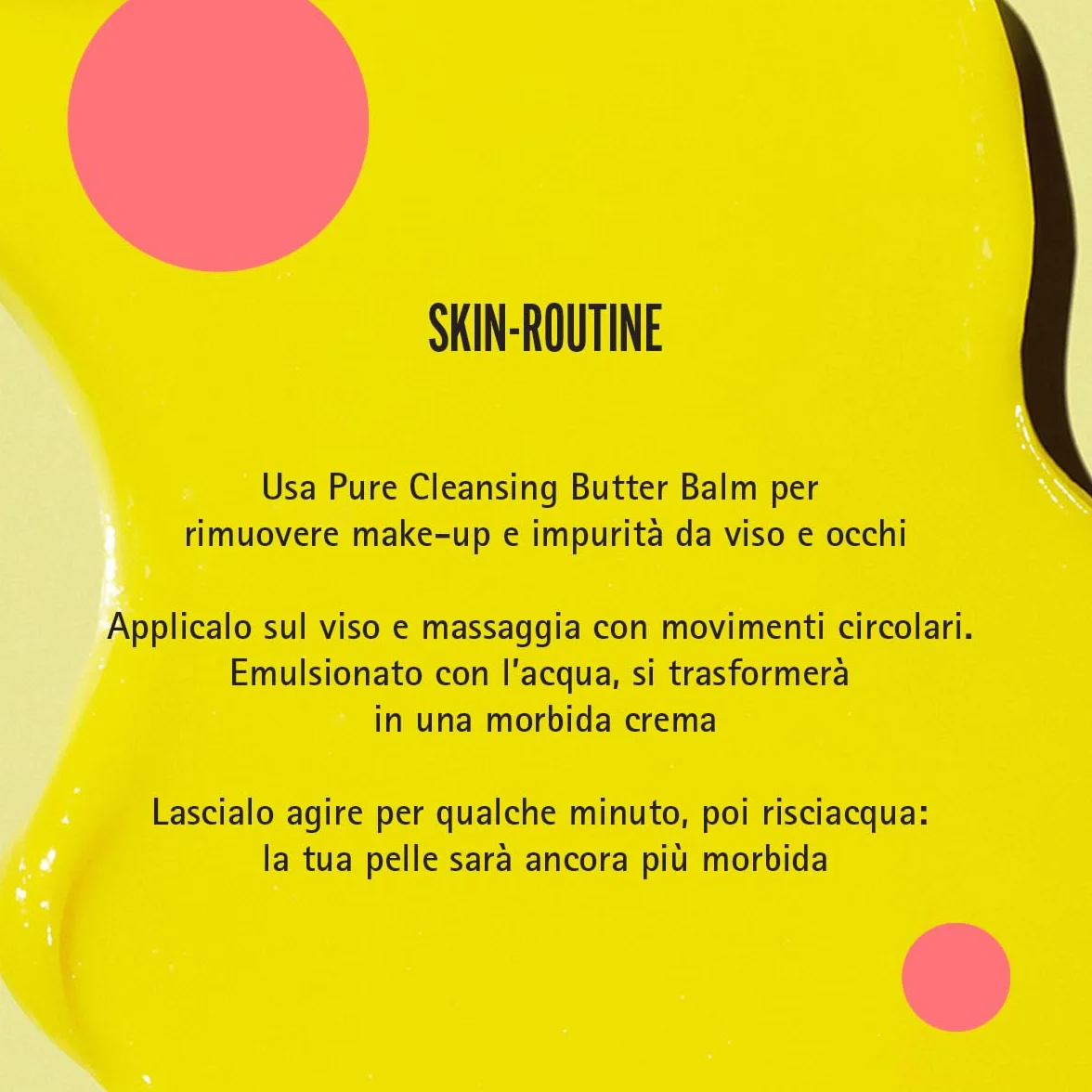 Histomer Milano - Pure Cleansing Butter-Balm - Burro detergente viso con Ceramidi - rimuove delicatamente trucco e impurità lasciando la pelle morbida e purificata - 100 ml