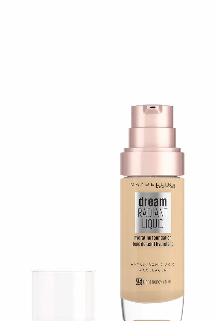 Maybelline New York Dream Satin Fondotinta Liquido, 45 Miel