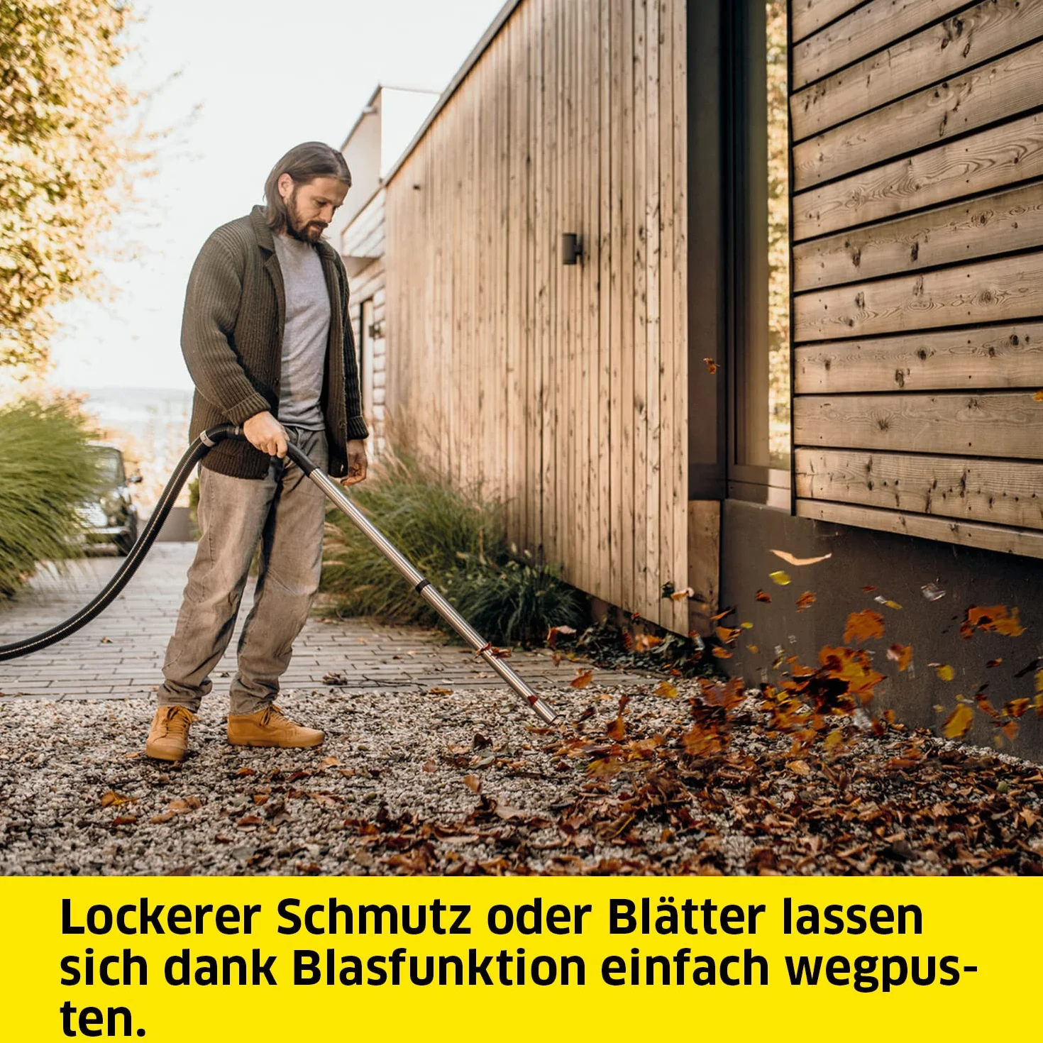 Kärcher Aspiratore Solidi Liquidi WD 2 Plus 1000W 12L Filtro a Cartuccia Tubo 1,8m