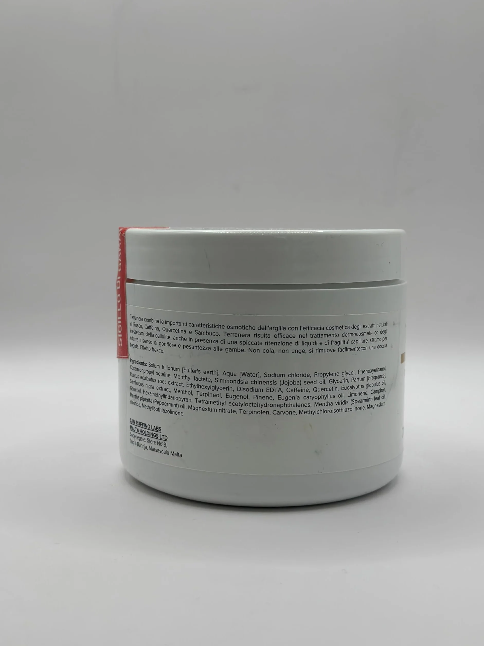 Terranera Fango Anticellulite 1kg (2x700g) – Trattamento Drenante Corpo – Riduce Inestetismi Cellulite e Rassoda la Pelle