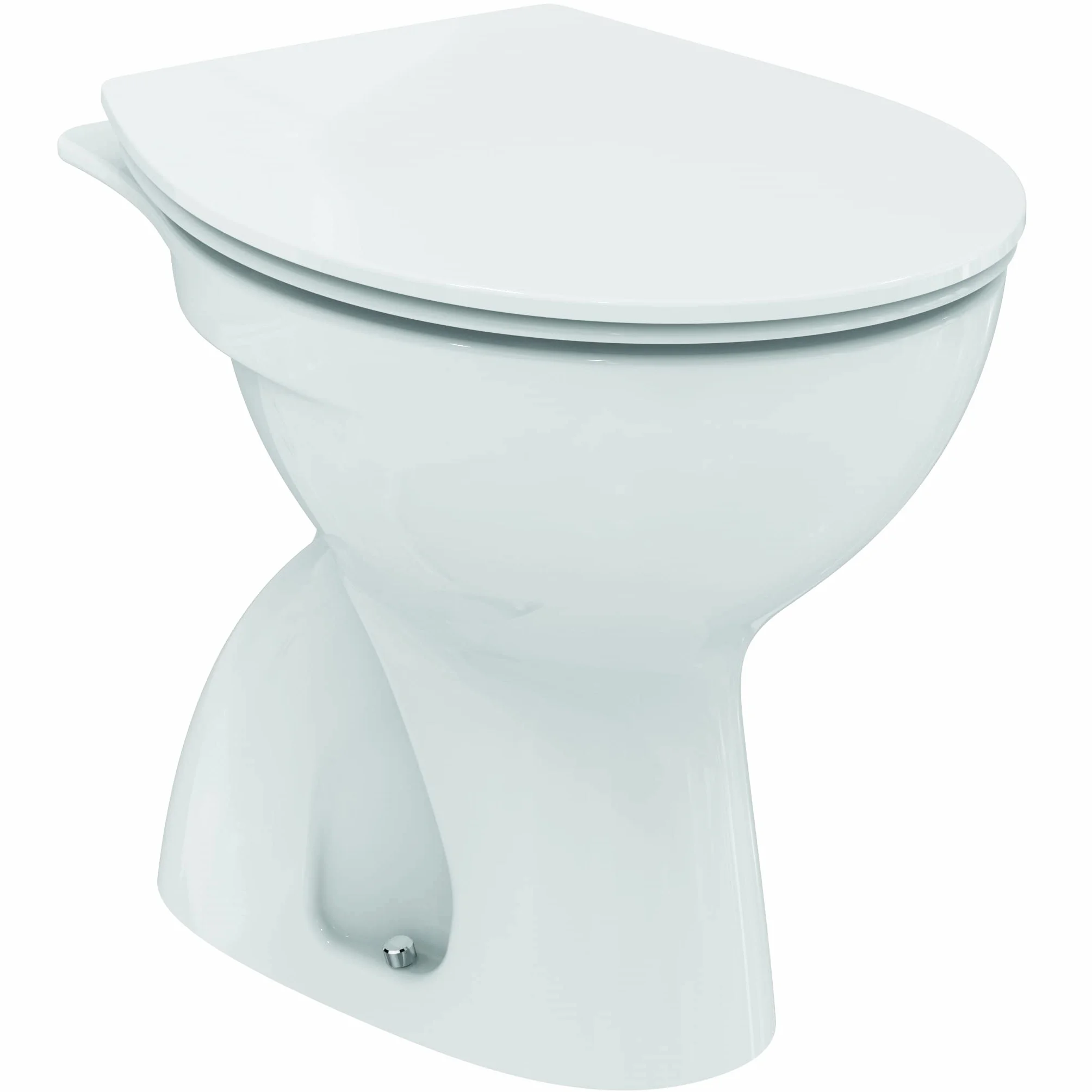 Ideal Standard Eurovit vaso a terra scarico a pavimento "S" non UNI bianco