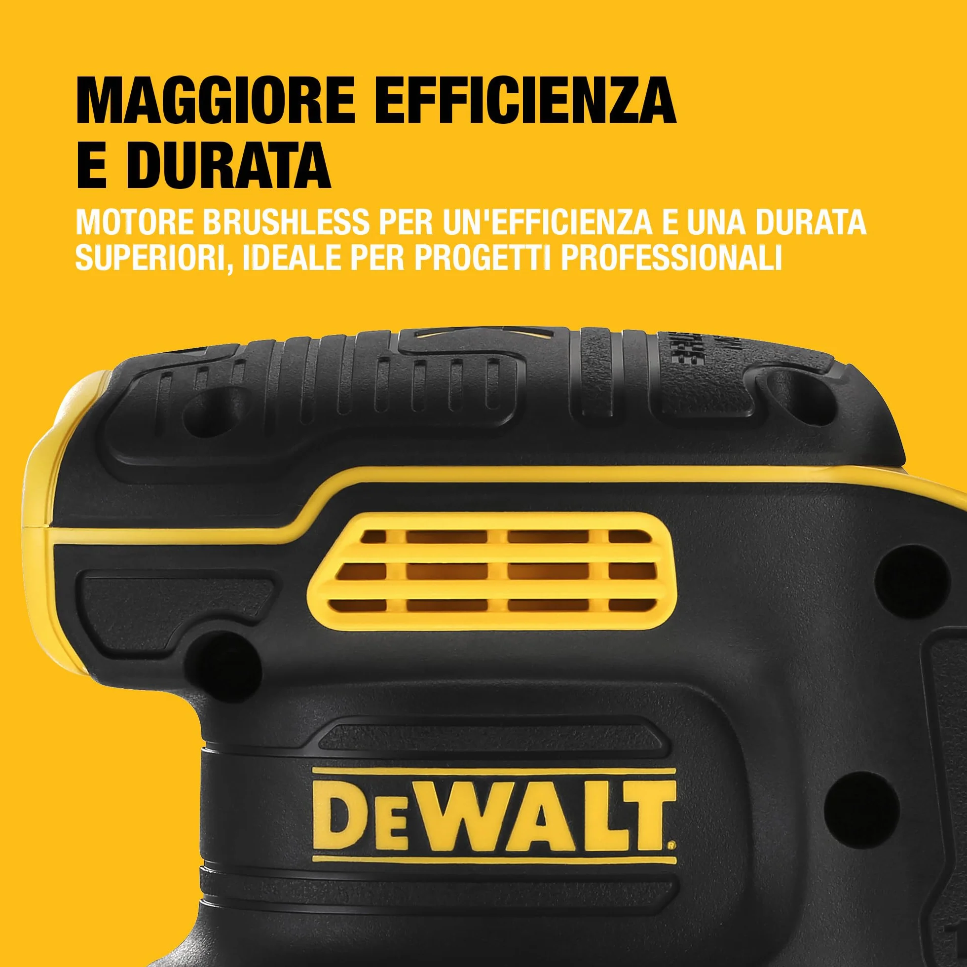 DEWALT Levigatrice Brushless 18V XR 125mm DCW210N-XJ