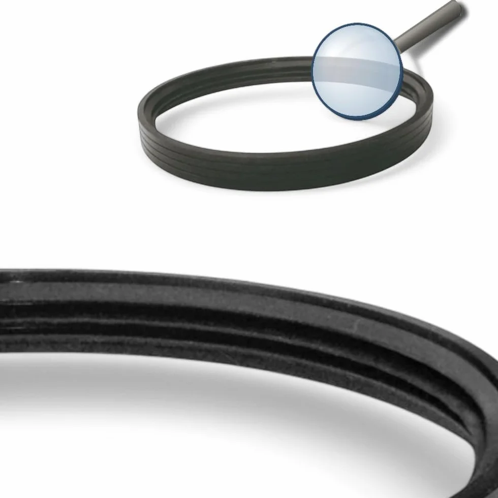 Guarnizioni in Silicone Ø80 mm Set da 10 Pezzi Resistenti 250°C per Stufe a Pellet Legna Caminetti