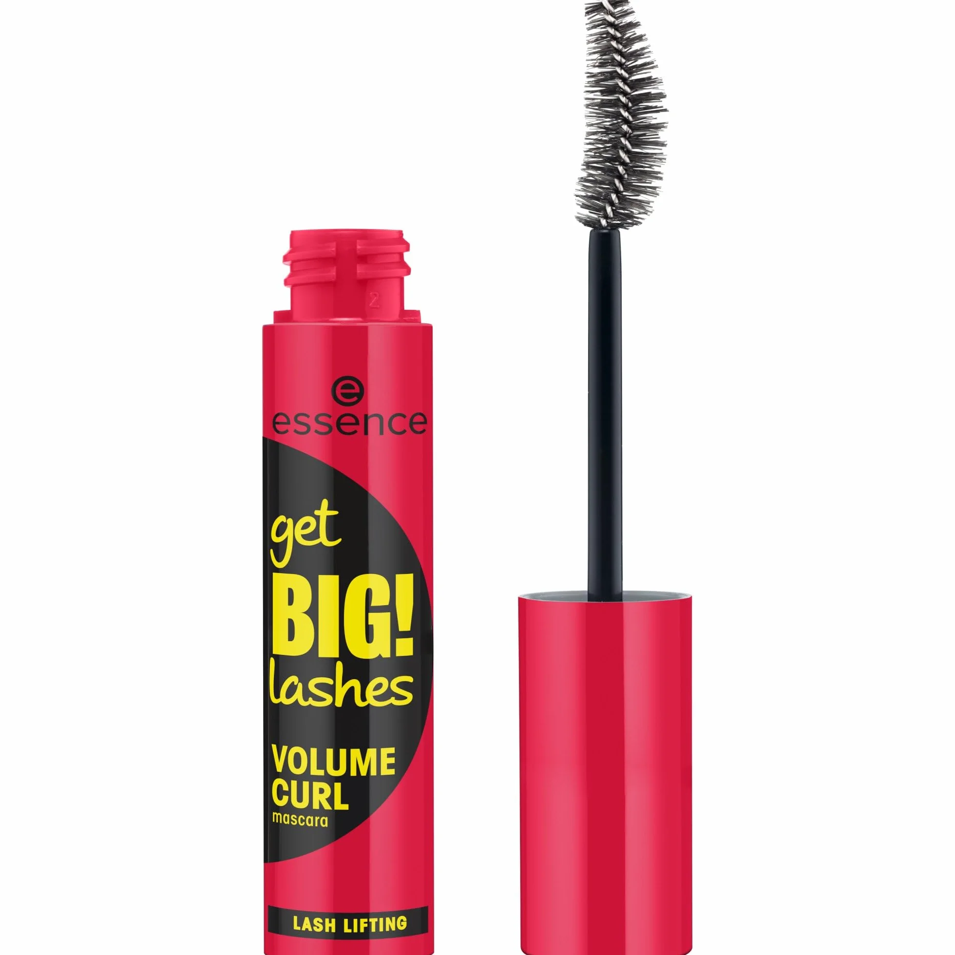 essence get BIG! lashes mascara occhi effetto volumizzante e incurvante, volumizzante, arricciante, definizione, allungamento (12ml)